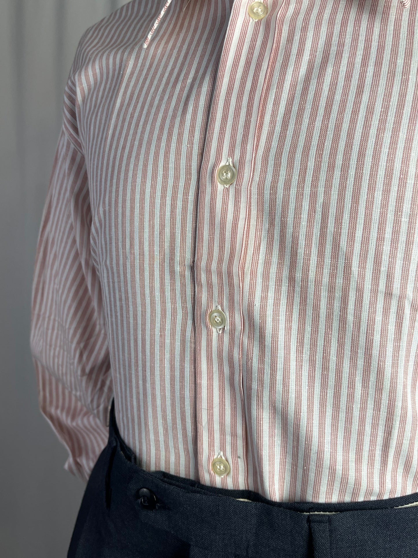 Camicia anni ‘70 a righe tg. S-M