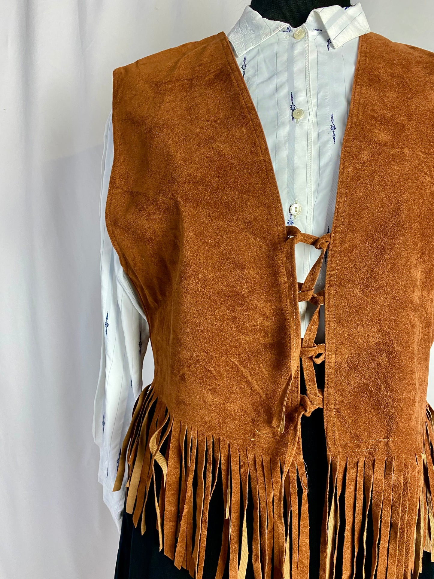 Gilet in camoscio anni ‘70 - TG. 42