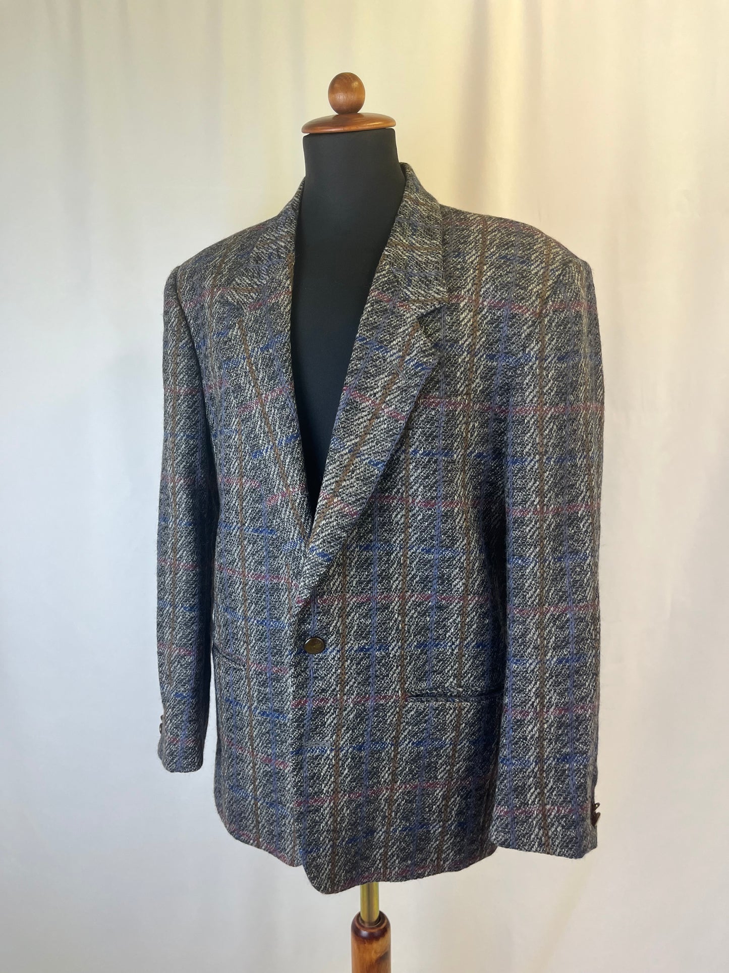 Giacca tweed anni ‘80 tg. 50-52