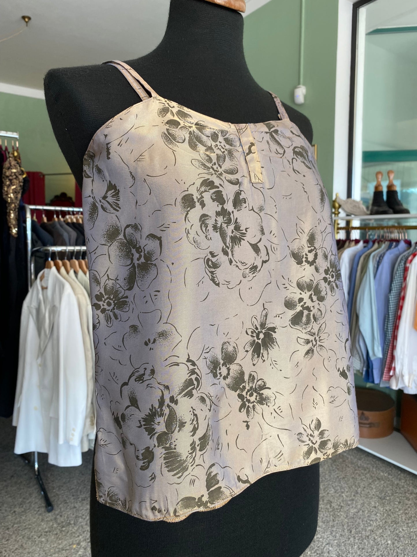 Completo blusa + pantalone in seta - TG. 40