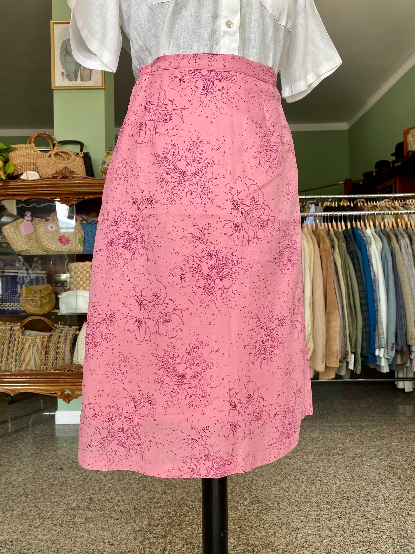Gonna anni ‘70 rosa - TG. 40