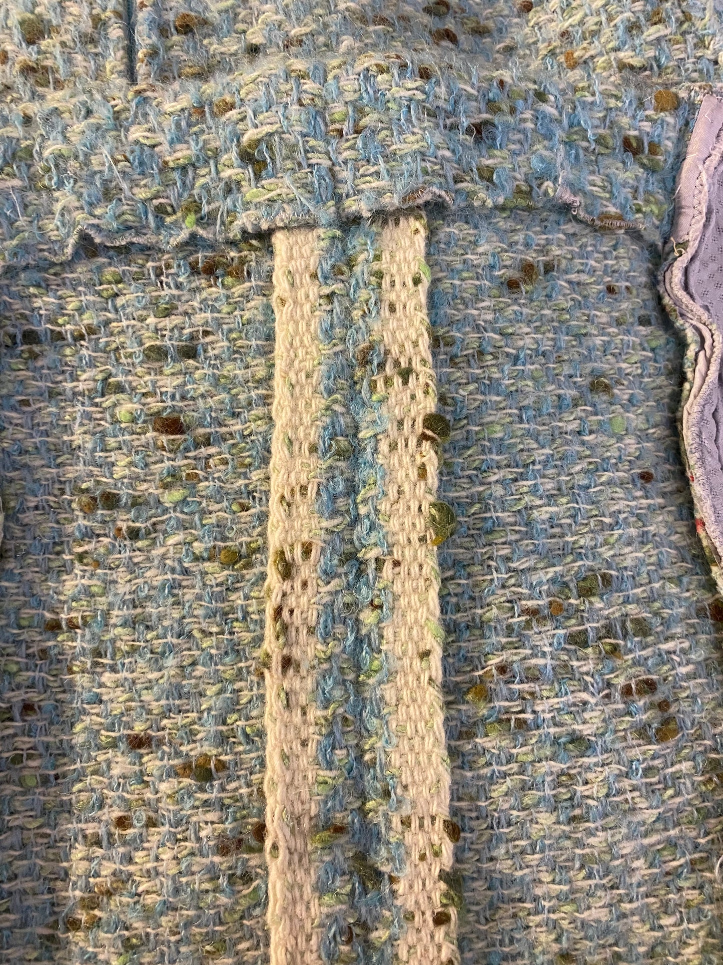 Mini dress in bouclé di lana - TG. 38