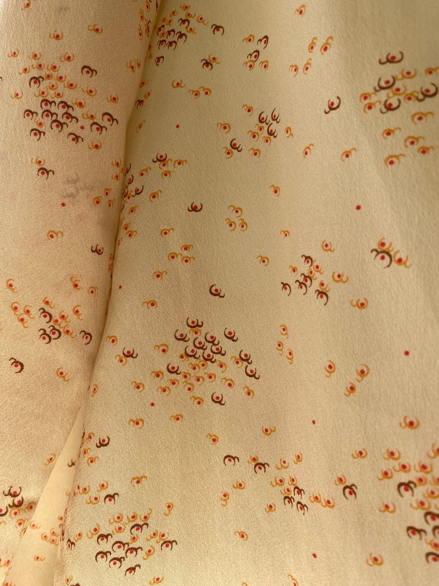 Camicia anni ‘70 color biscotto - TG. 38/40