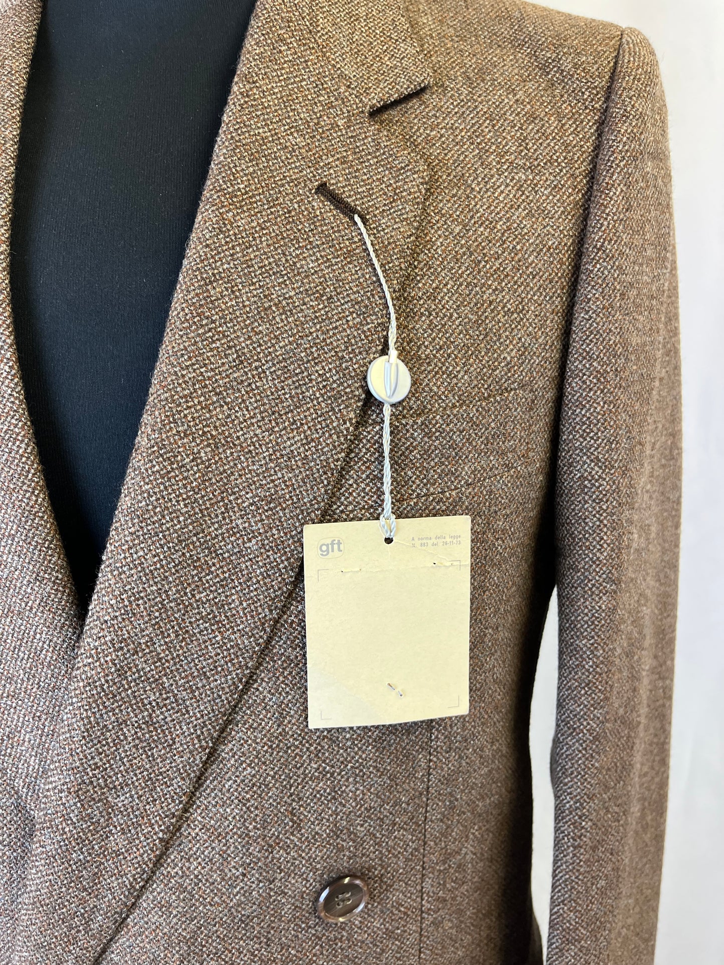 Completo anni '80 tweed tg.44