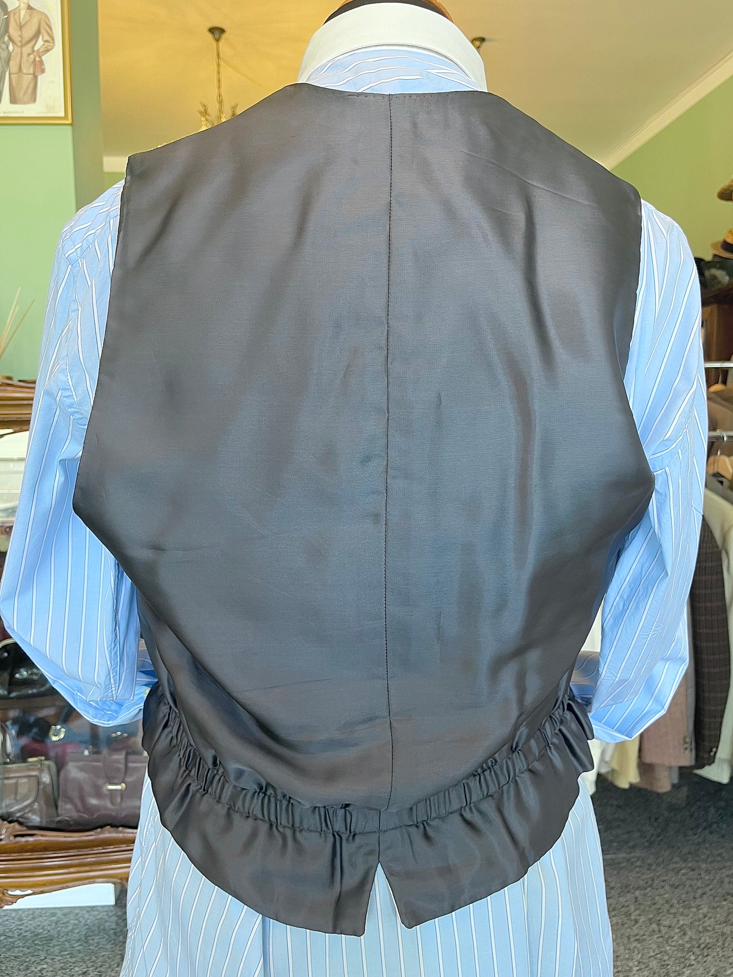 Completo tre pezzi sartoriale anni '70 tg. 50-52