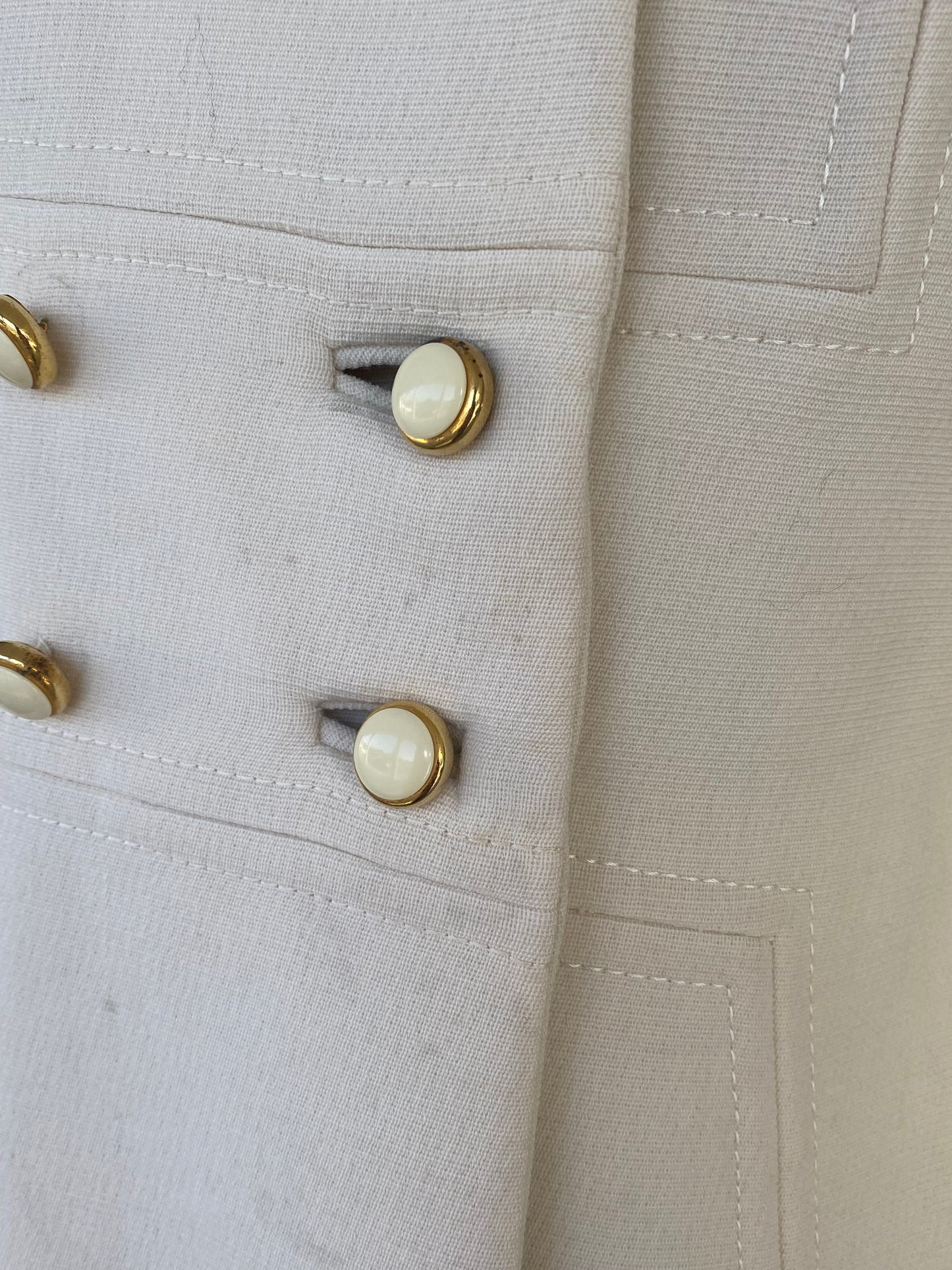 Cappotto anni ‘60 bianco