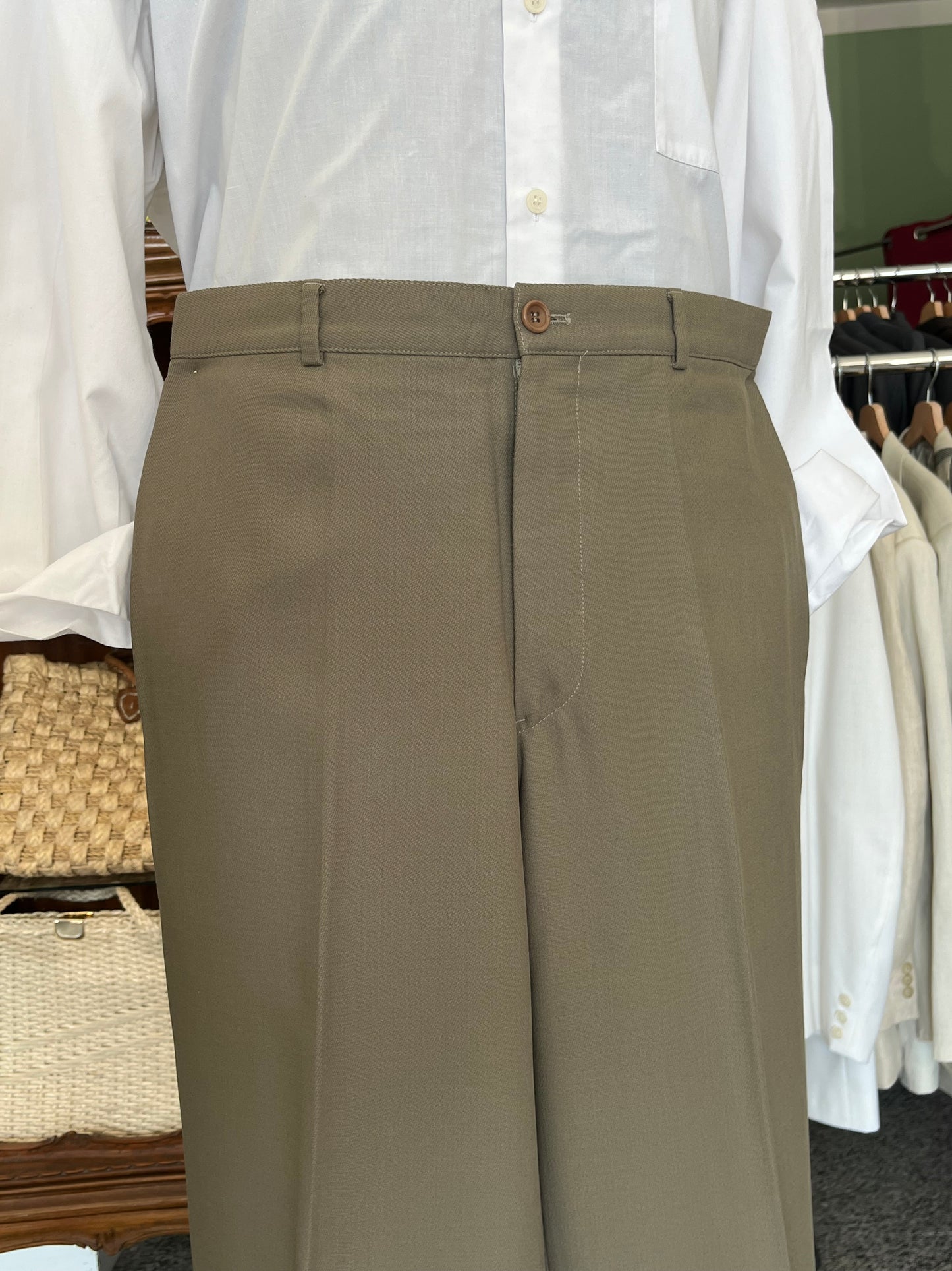 Calzoni Armani in lana tg. 48