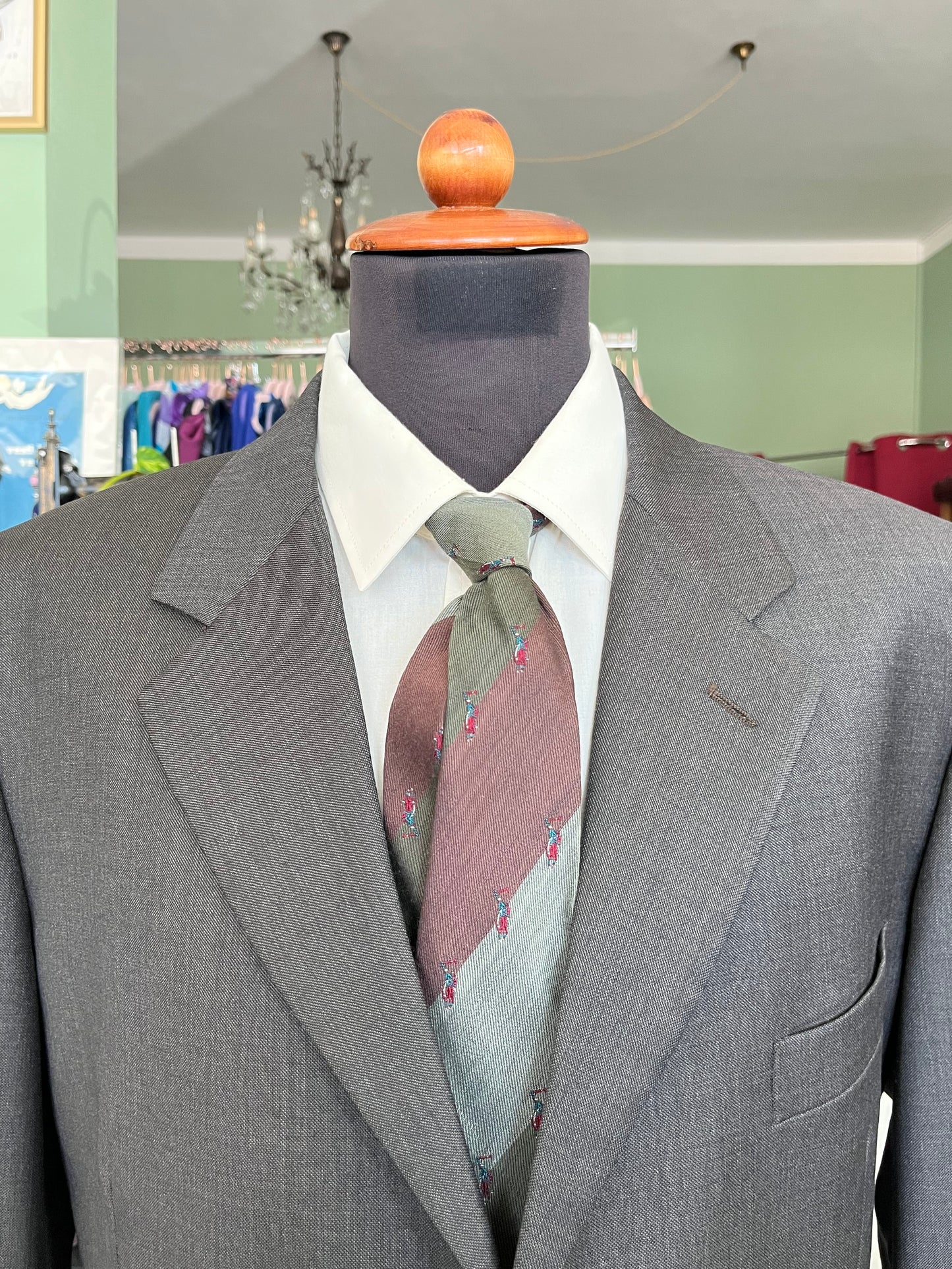 Cravatta anni ‘80 regimental