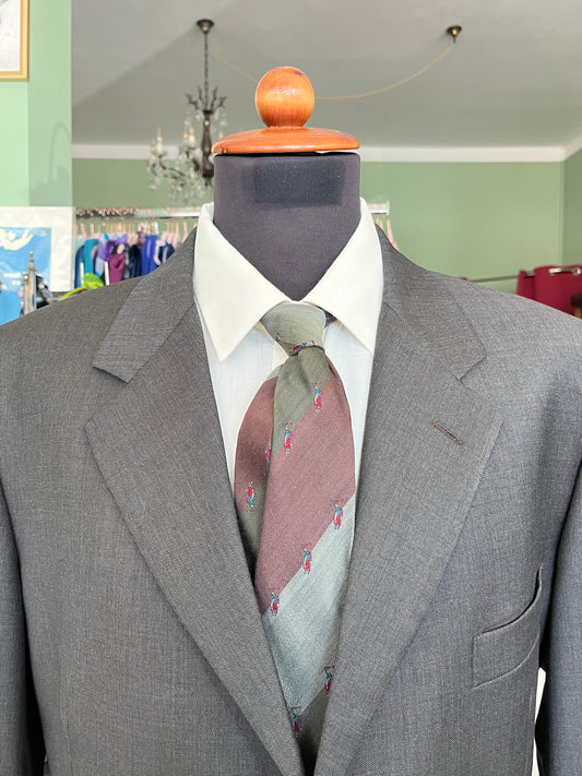 Cravatta anni ‘80 regimental