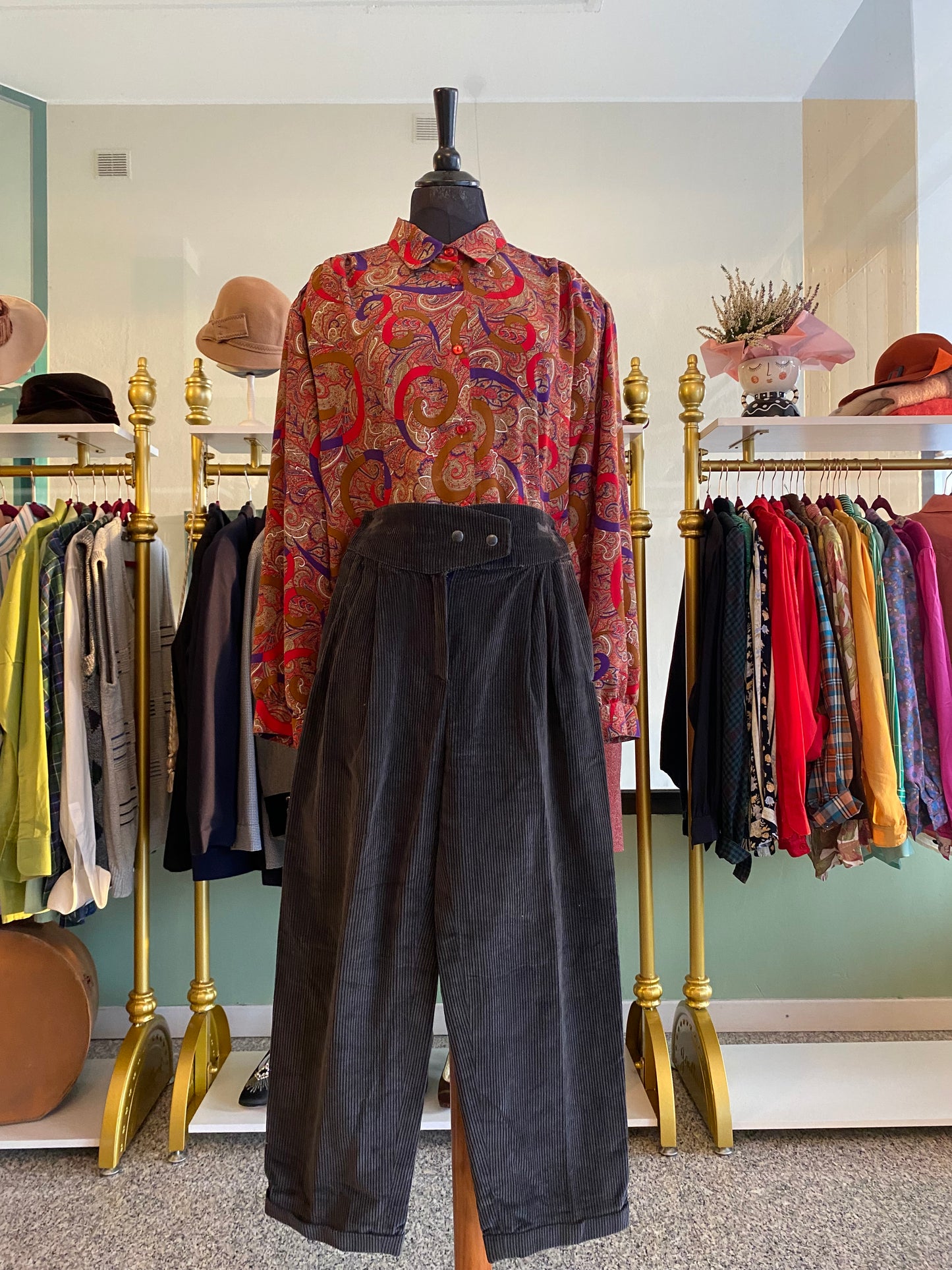 Pantaloni in velluto a coste