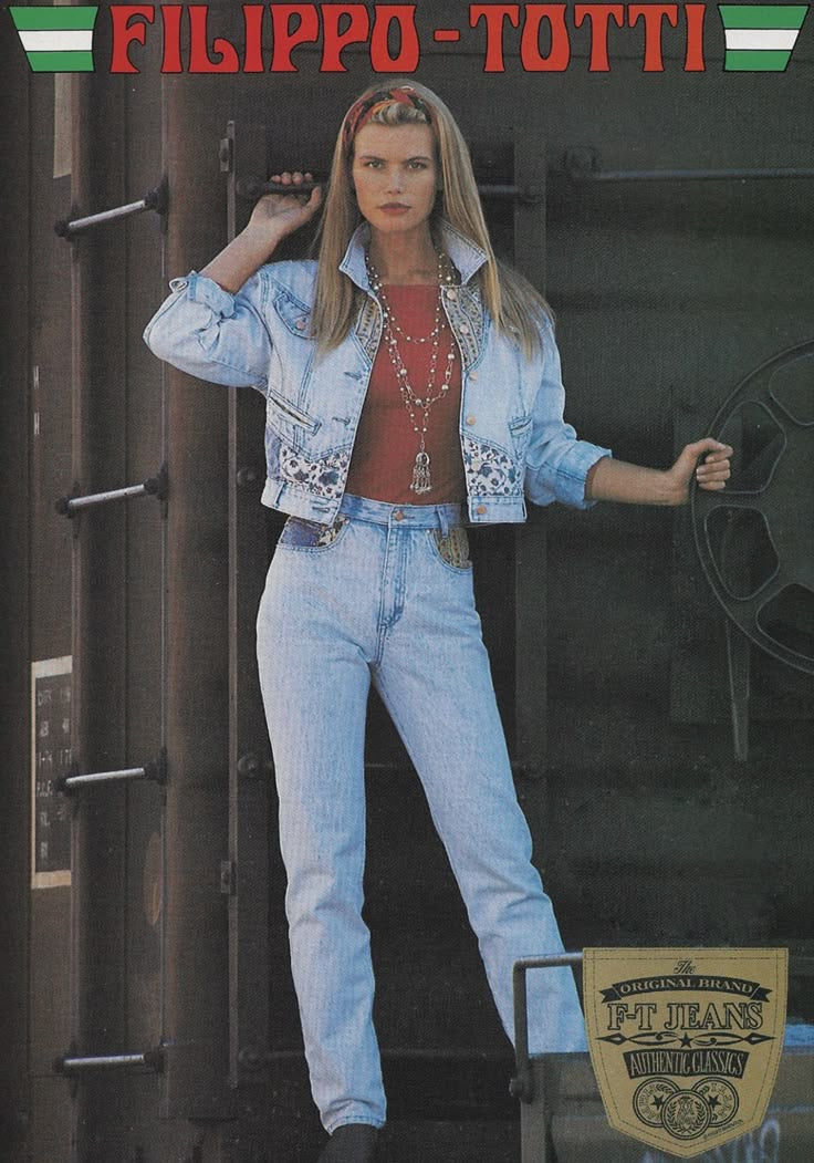 Completo denim giallo anni ‘90 - TG. 38