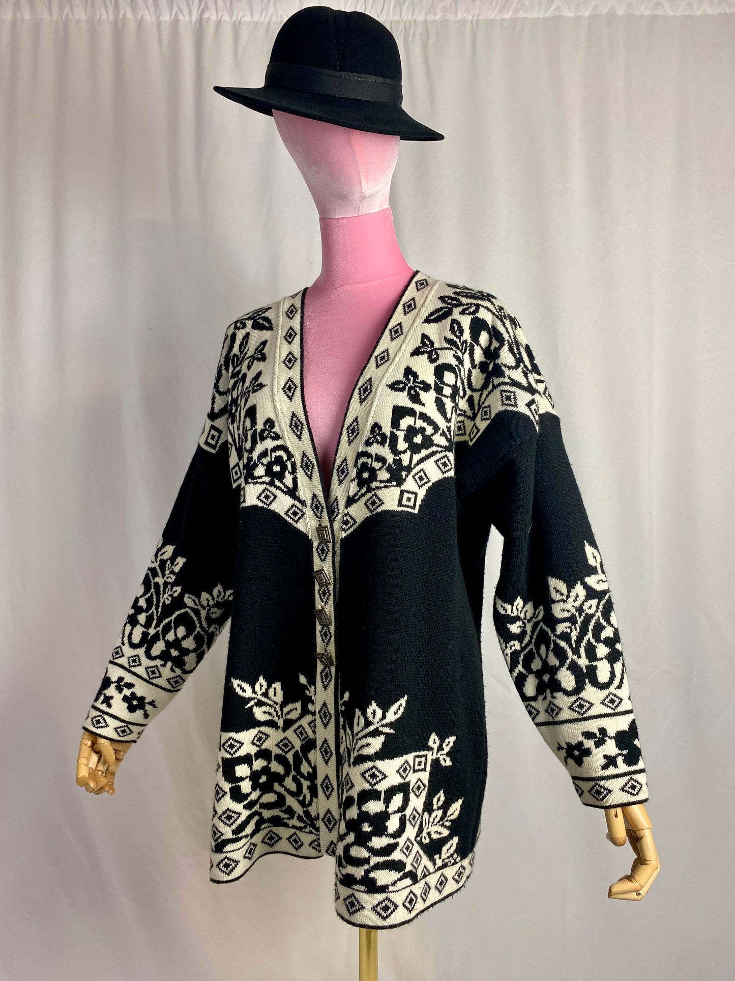 Cardigan in misto lana - TG. Da 50 a 54