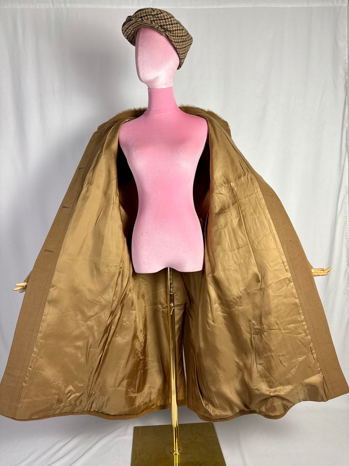 Cappotto classico color cammello - TG. 44/46