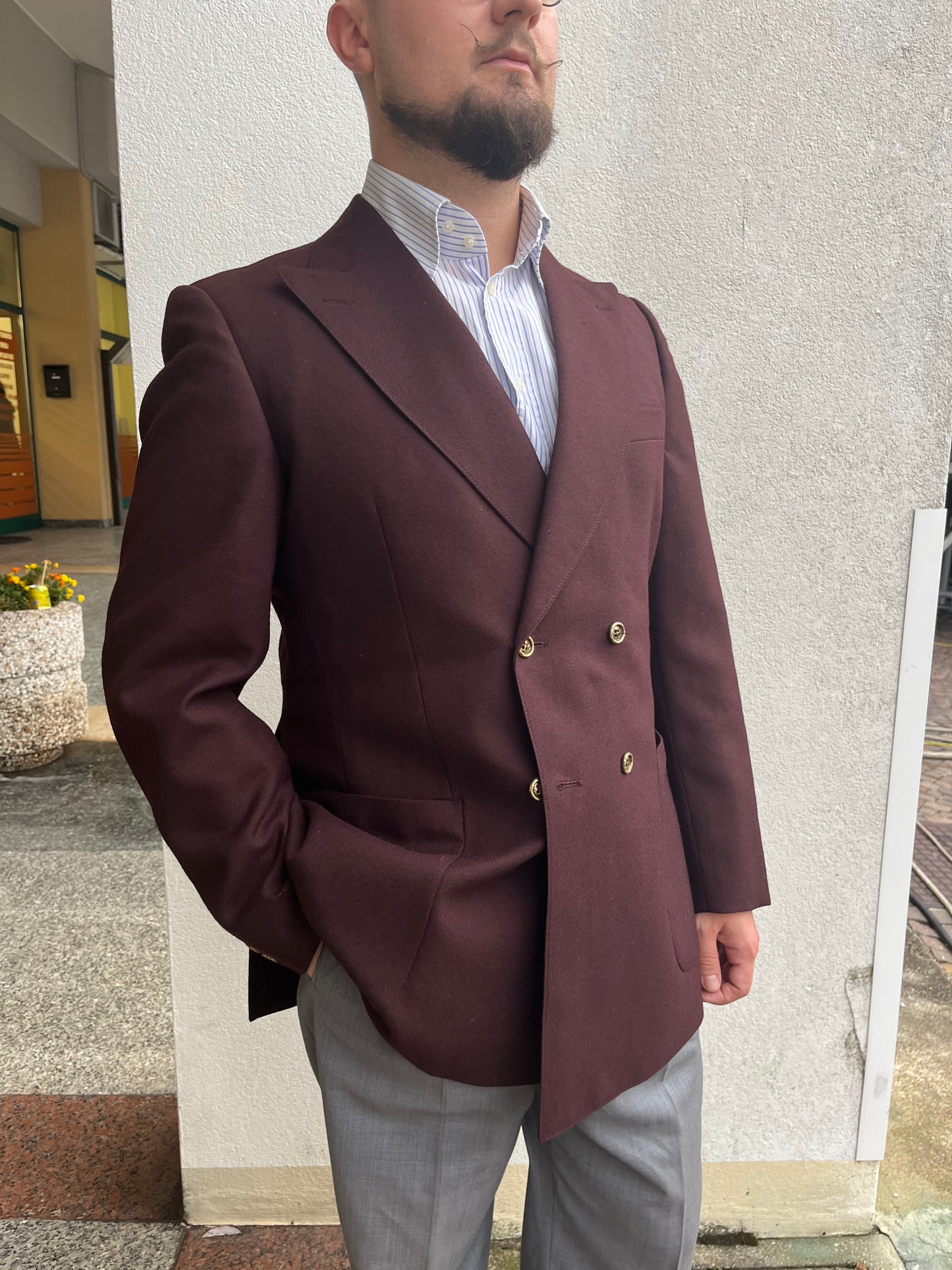 Blazer anni '90 in lana