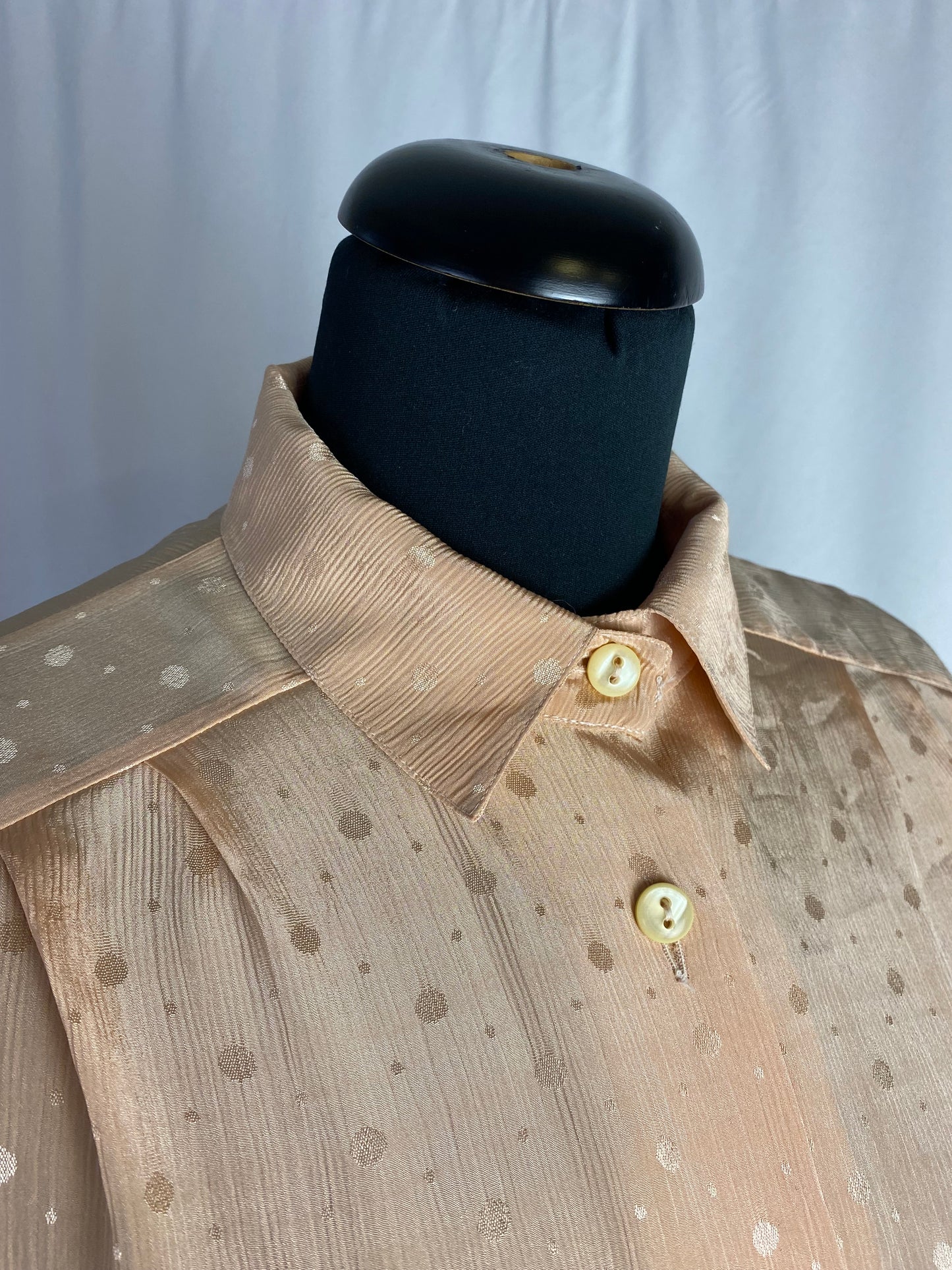 Camicia color rosa pesca - TG. 40/42
