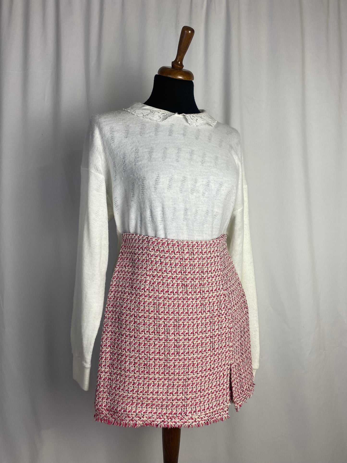 Minigonna anni ‘90 rosa - TG. 36/38