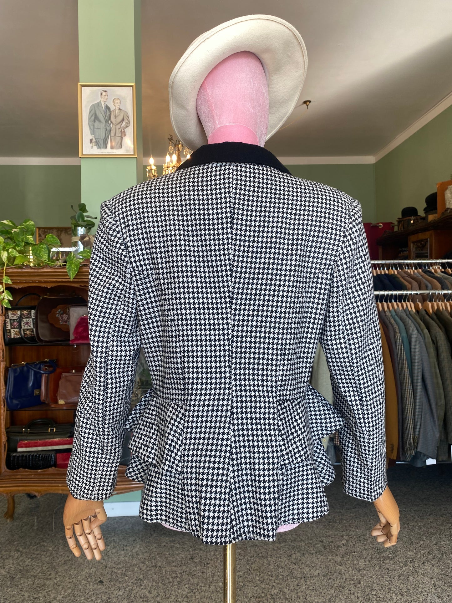 Giacca anni ‘80 modello peplum - TG. 42 circa
