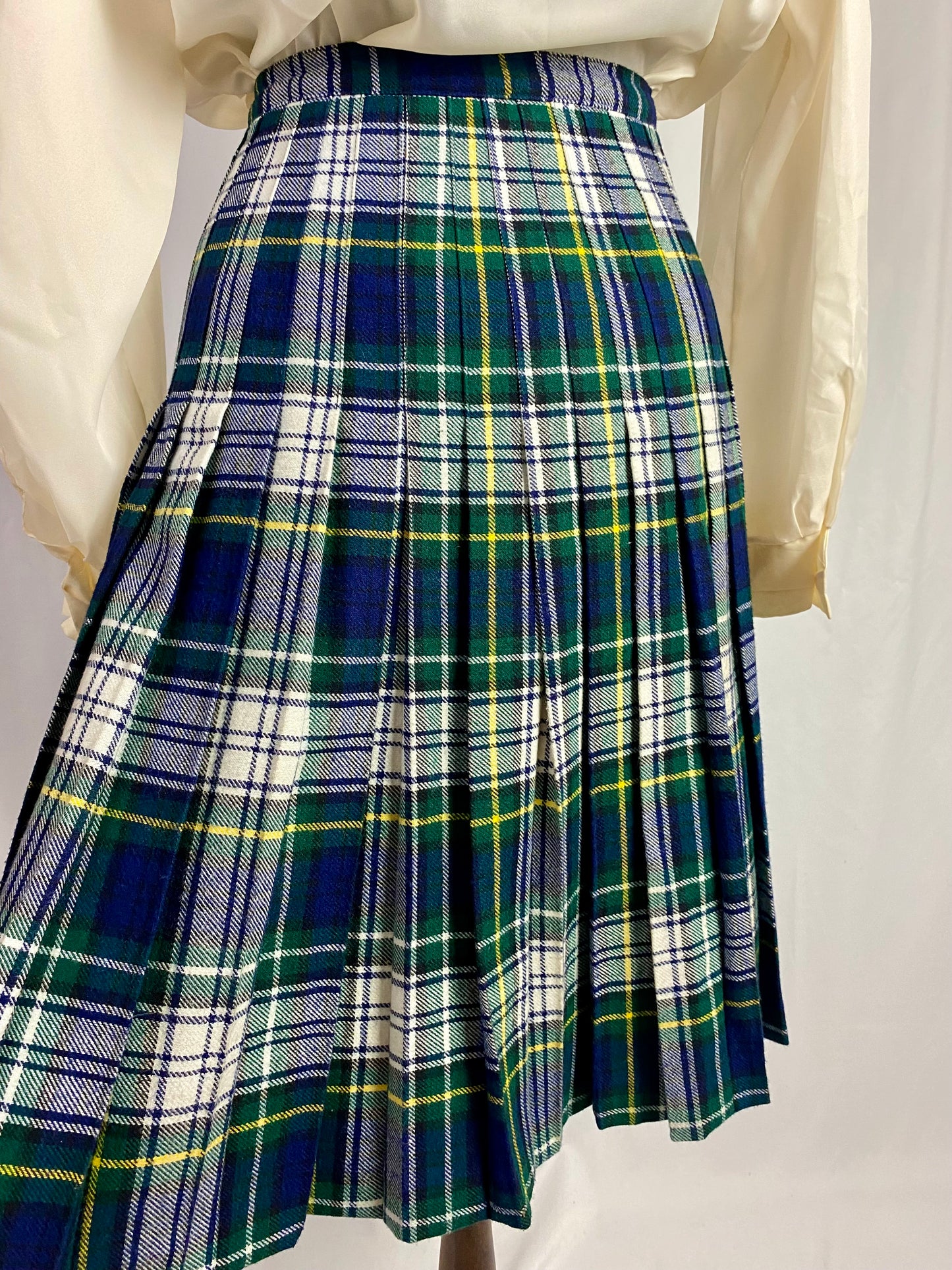 Gonna anni ‘70 tartan- TG. 38