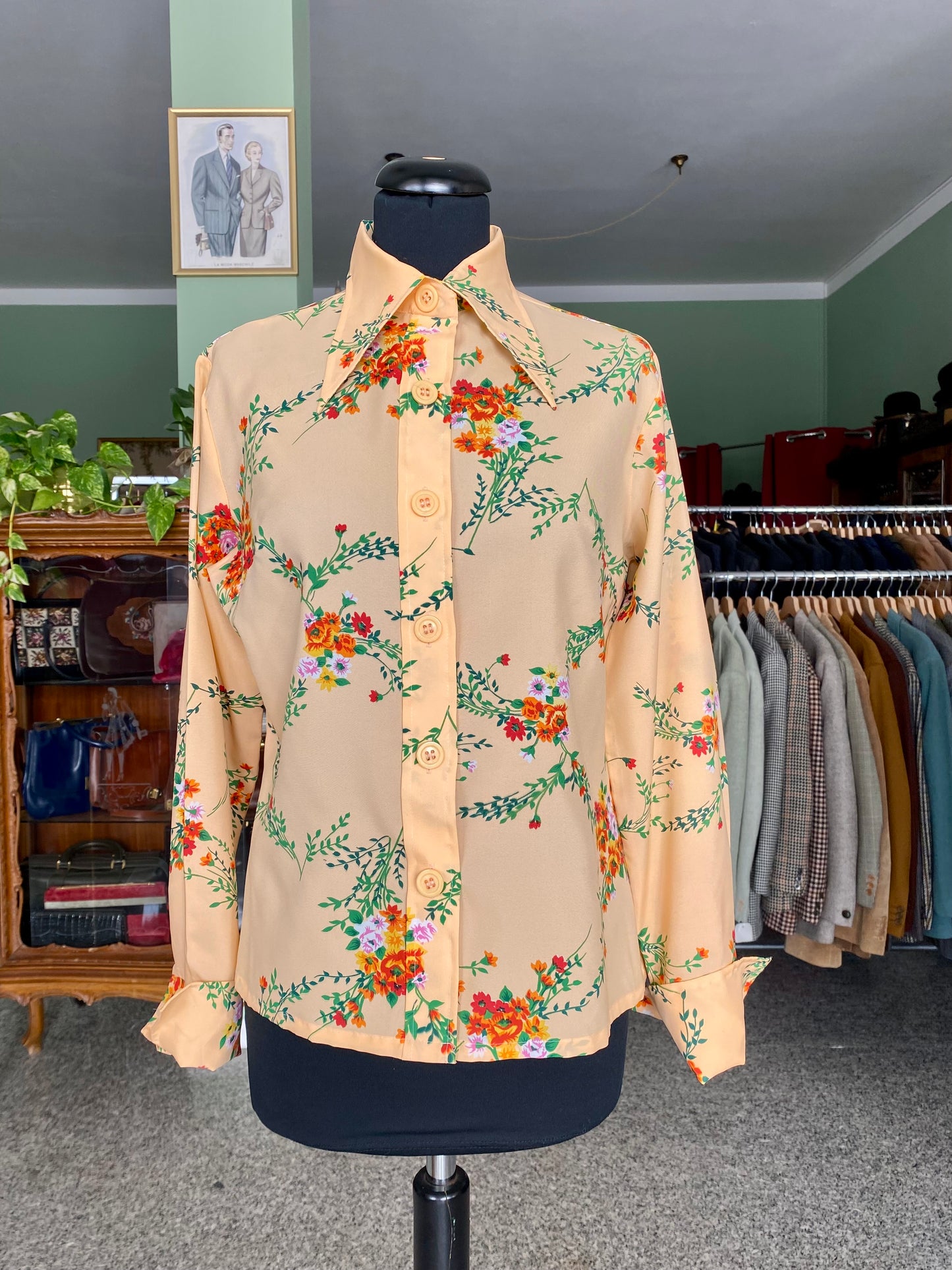 Camicia anni ‘70 primaverile - TG. 44