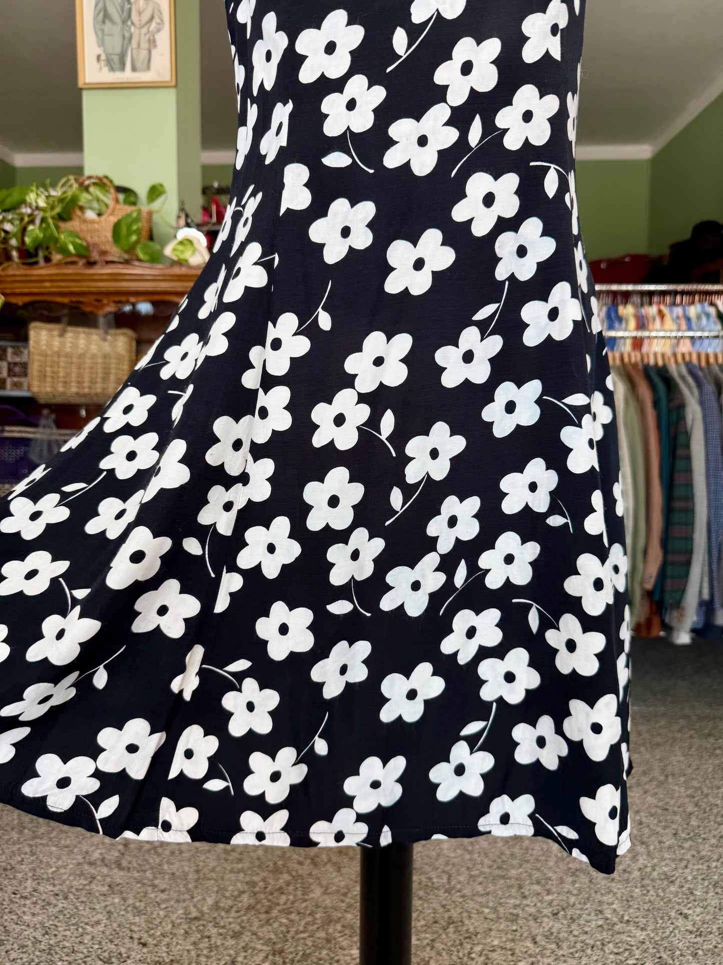Mini dress con margherite - TG. 38