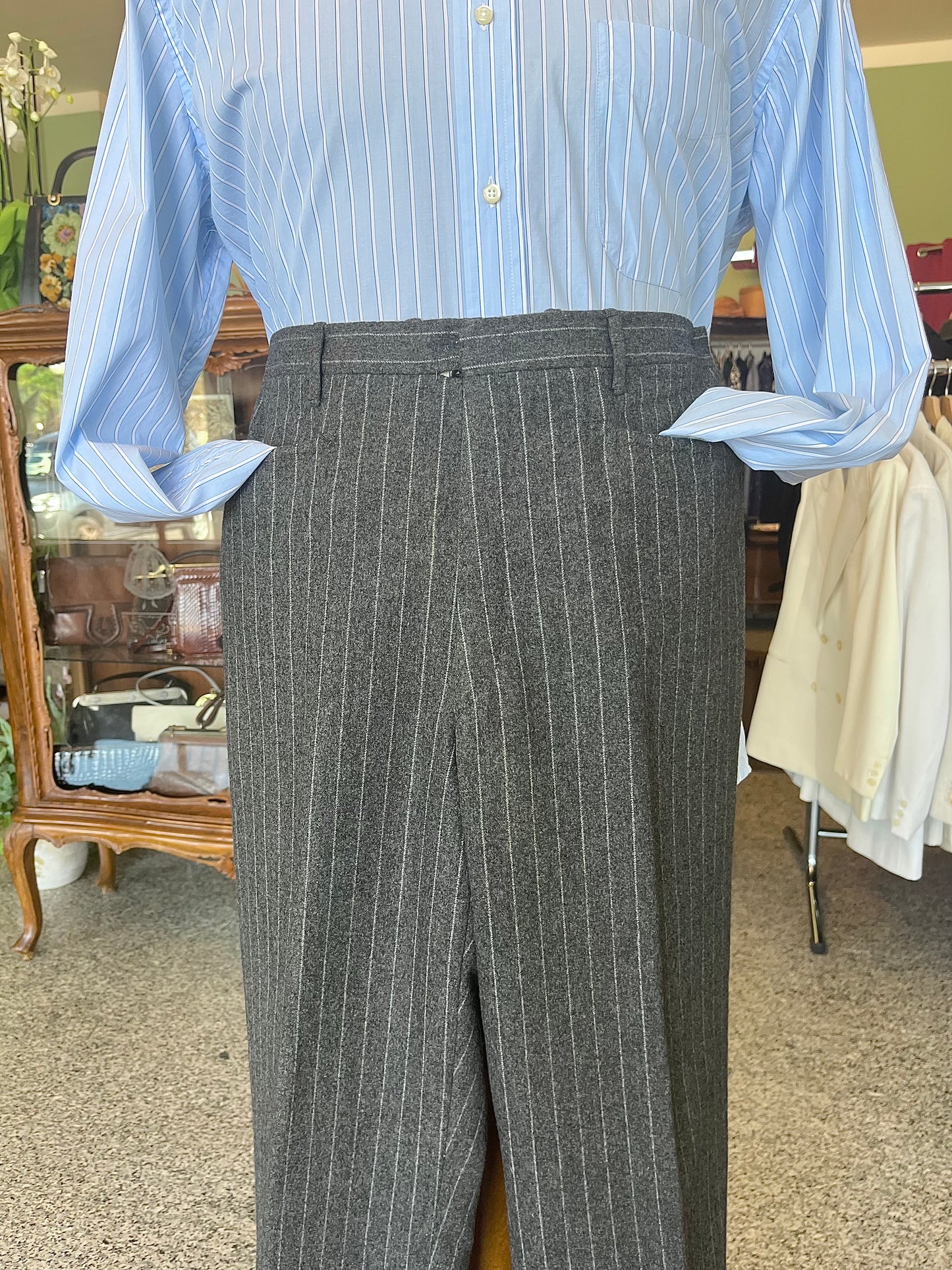 Completo tre pezzi sartoriale anni '70 tg. 50-52