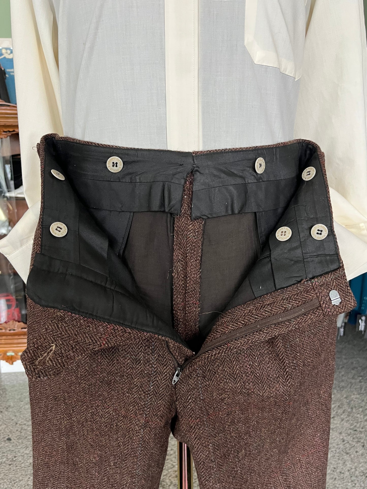 Calzoni anni ‘90 tweed tg. 50