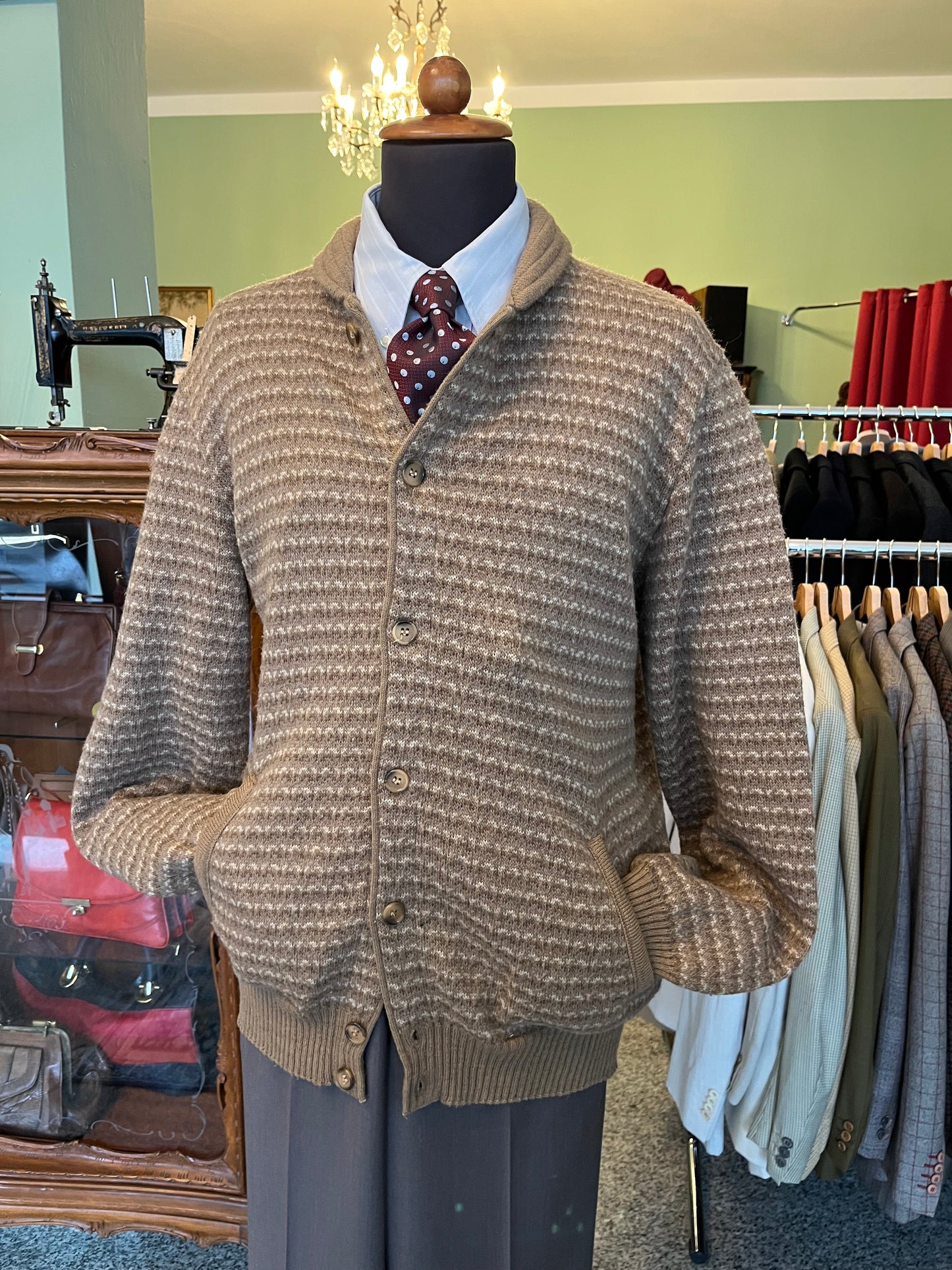 Cardigan anni '70 tg. L-XL
