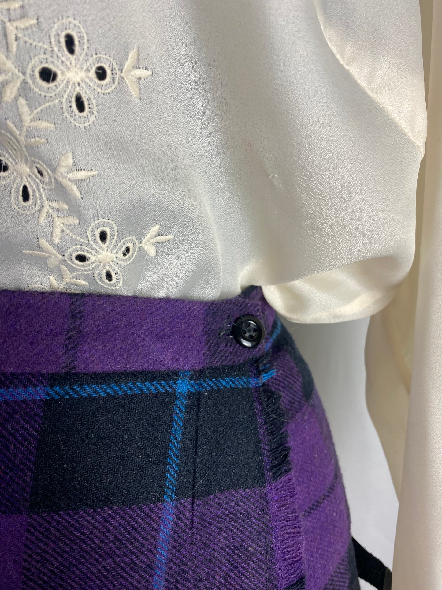Gonna tartan viola - TG. 40