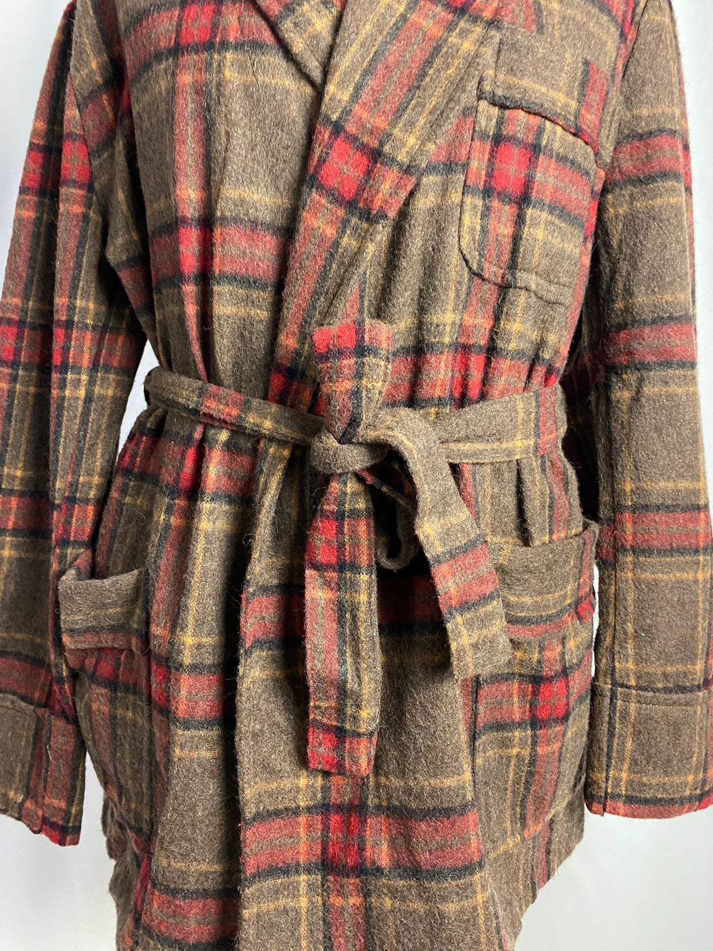 Giacca da camera tartan S-M