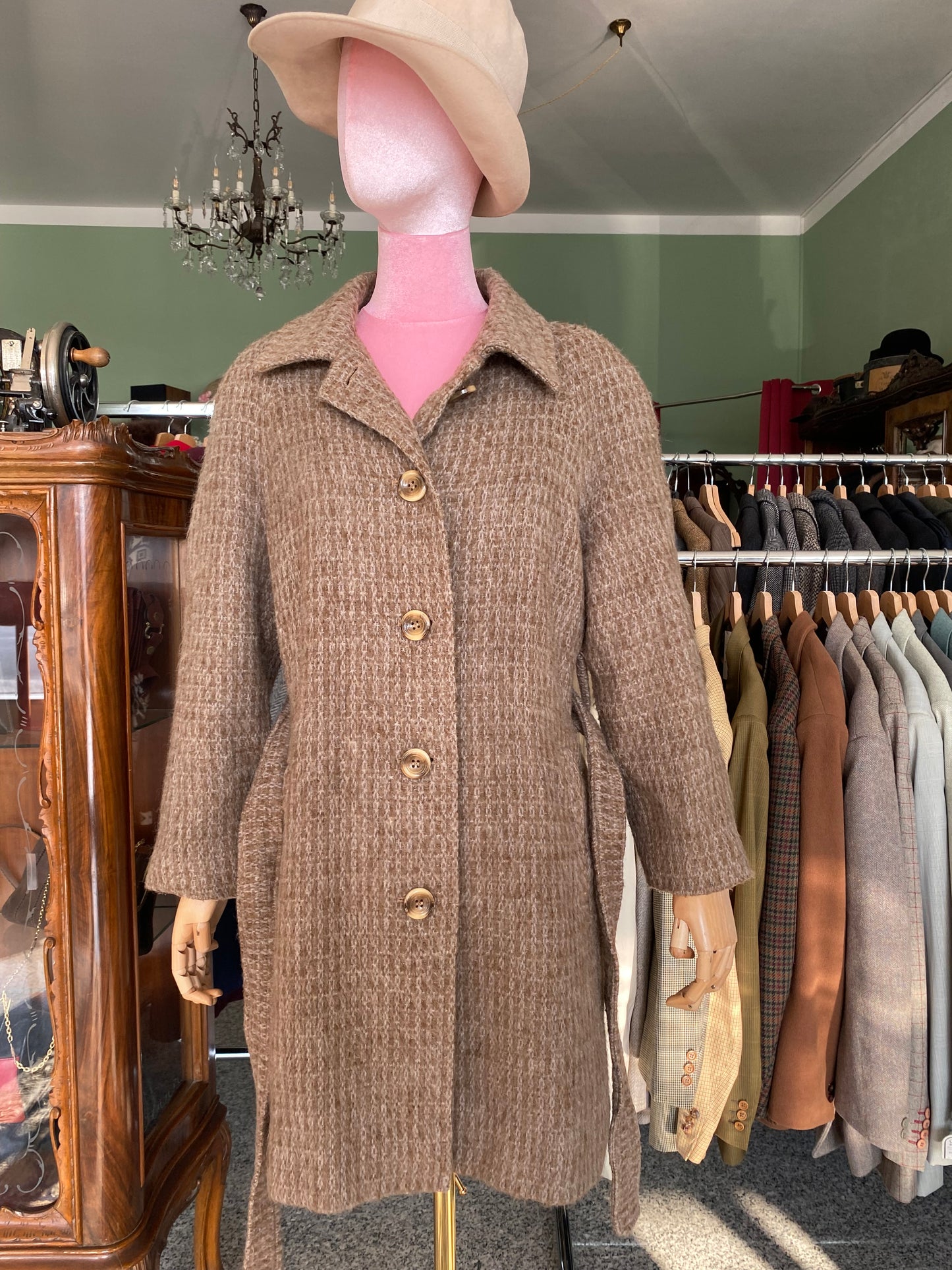 Cappotto anni ‘80 nocciola - TG. 40/42