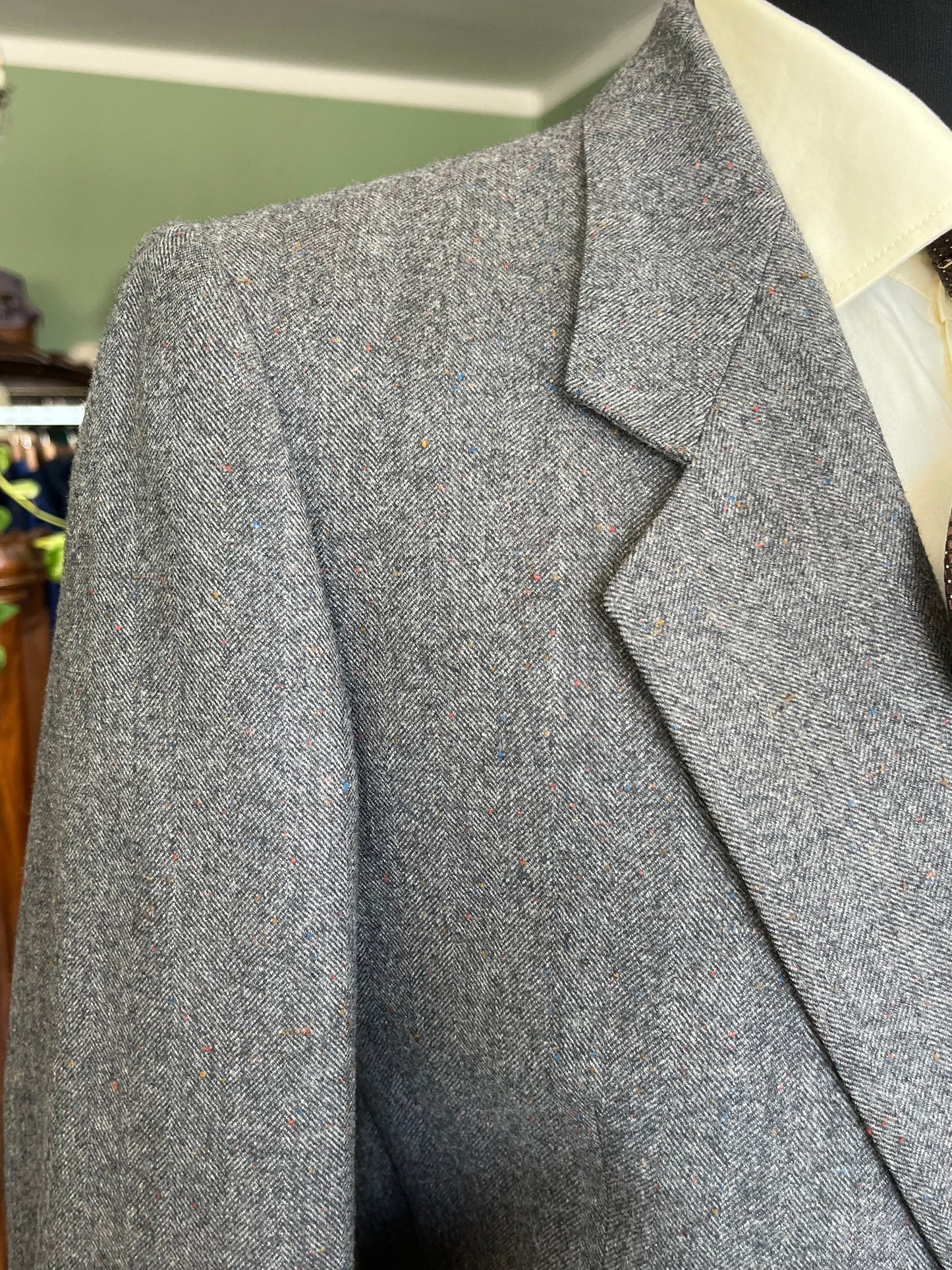 Completo anni '80 tweed tg. 46-48