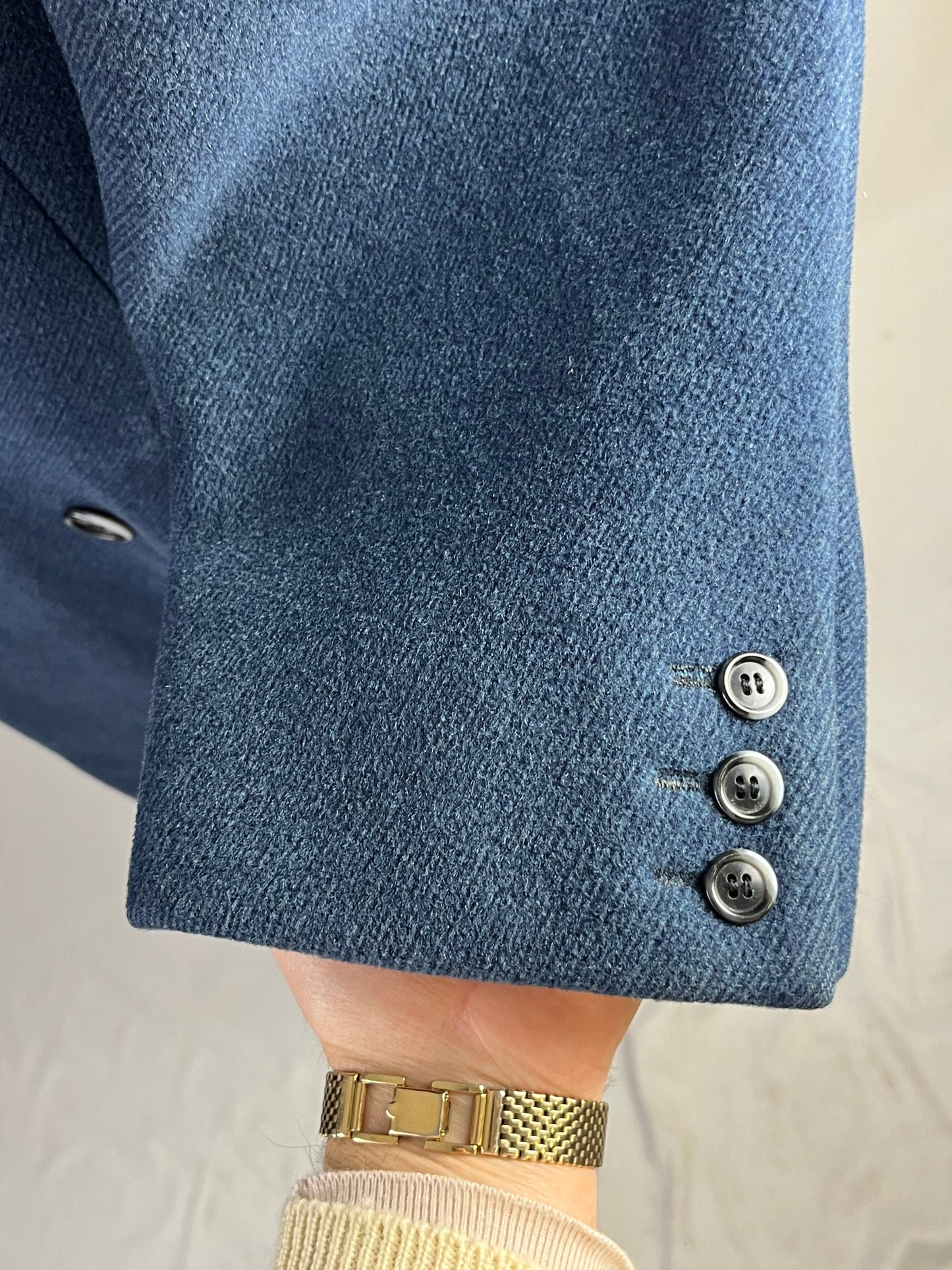 Cappotto doppiopetto anni '40 tg. 52-54