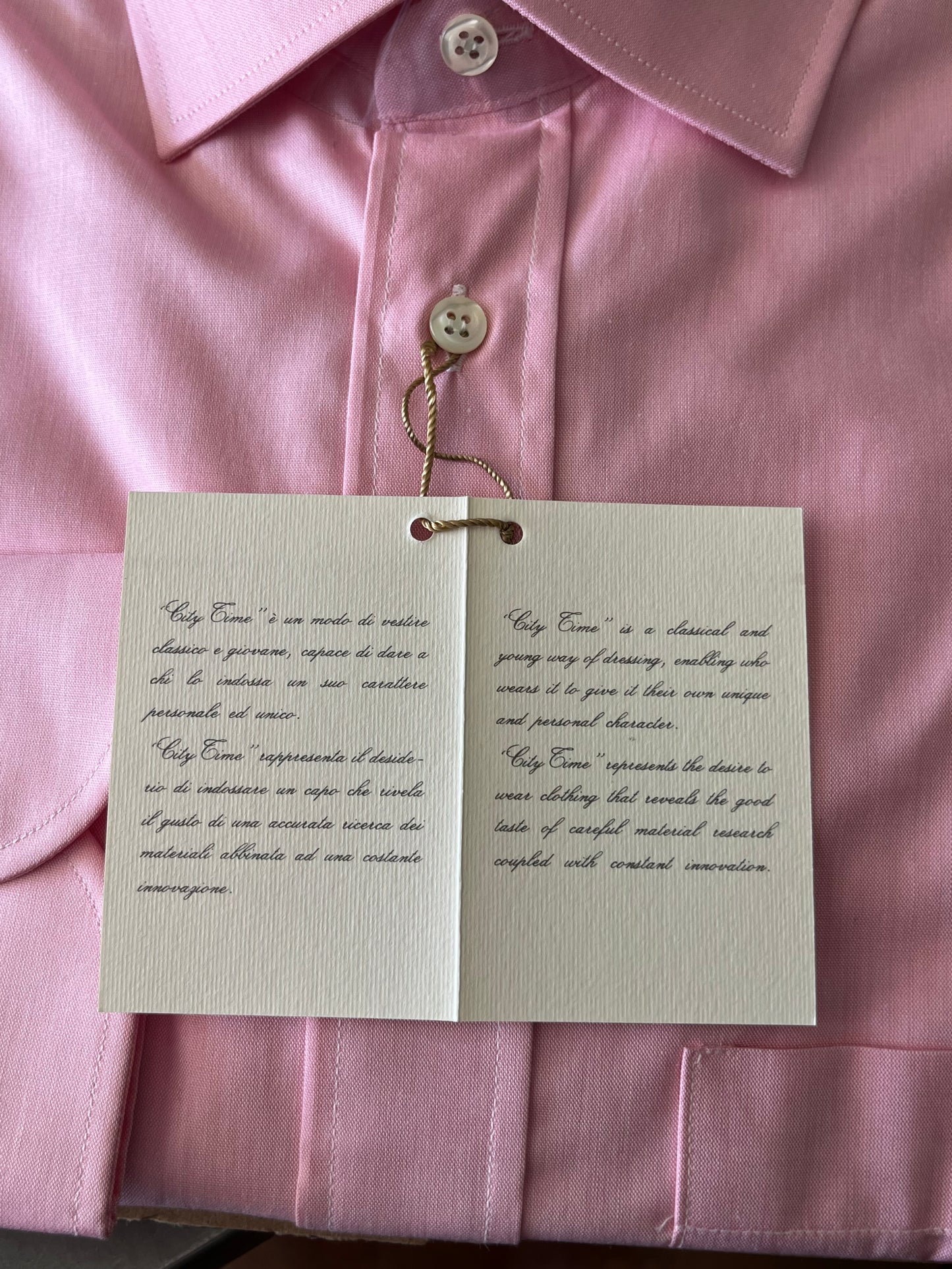 Camicia in cotone NOS tg. S-M