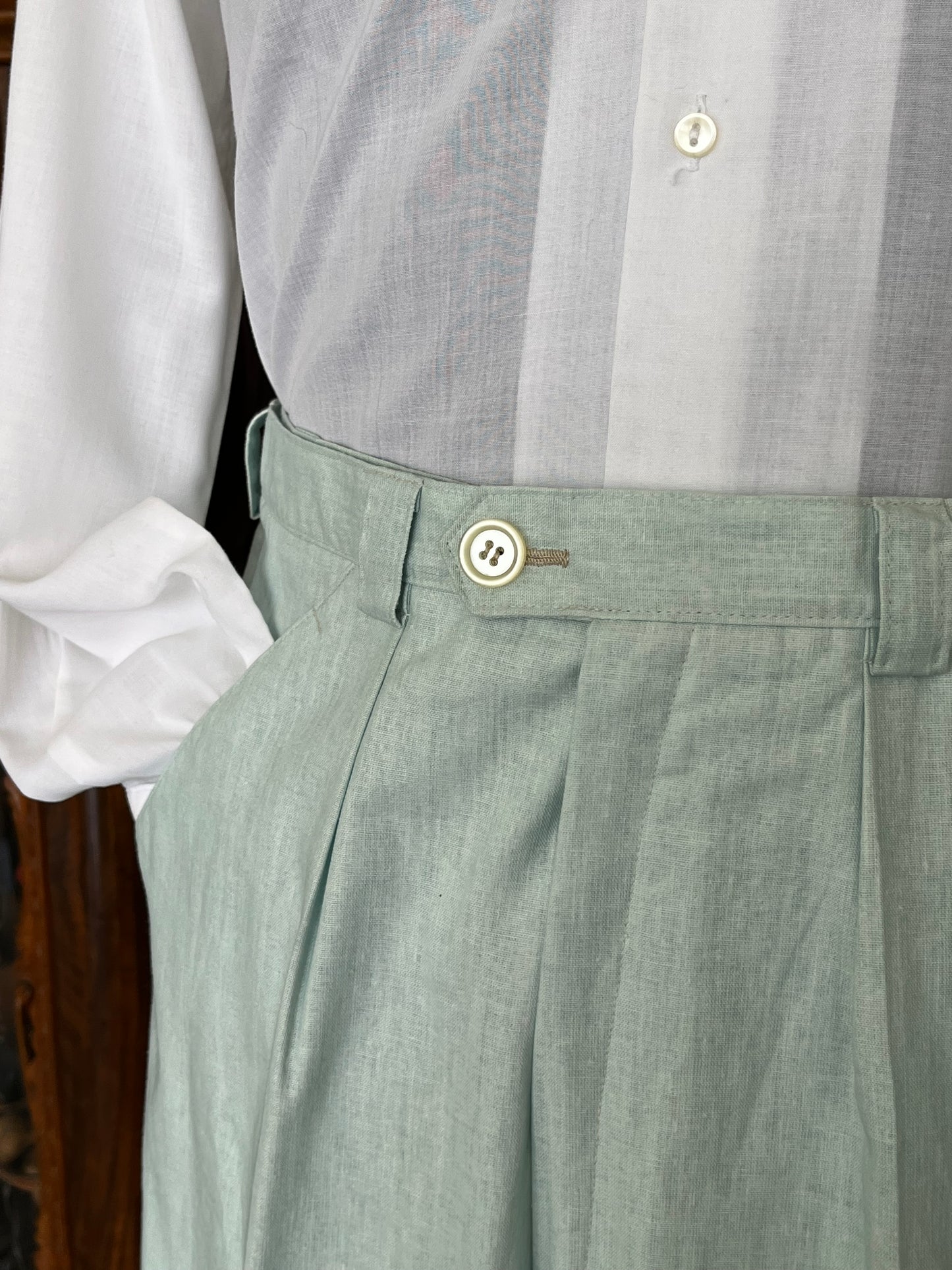 Completo in lino workwear tg. 52-54