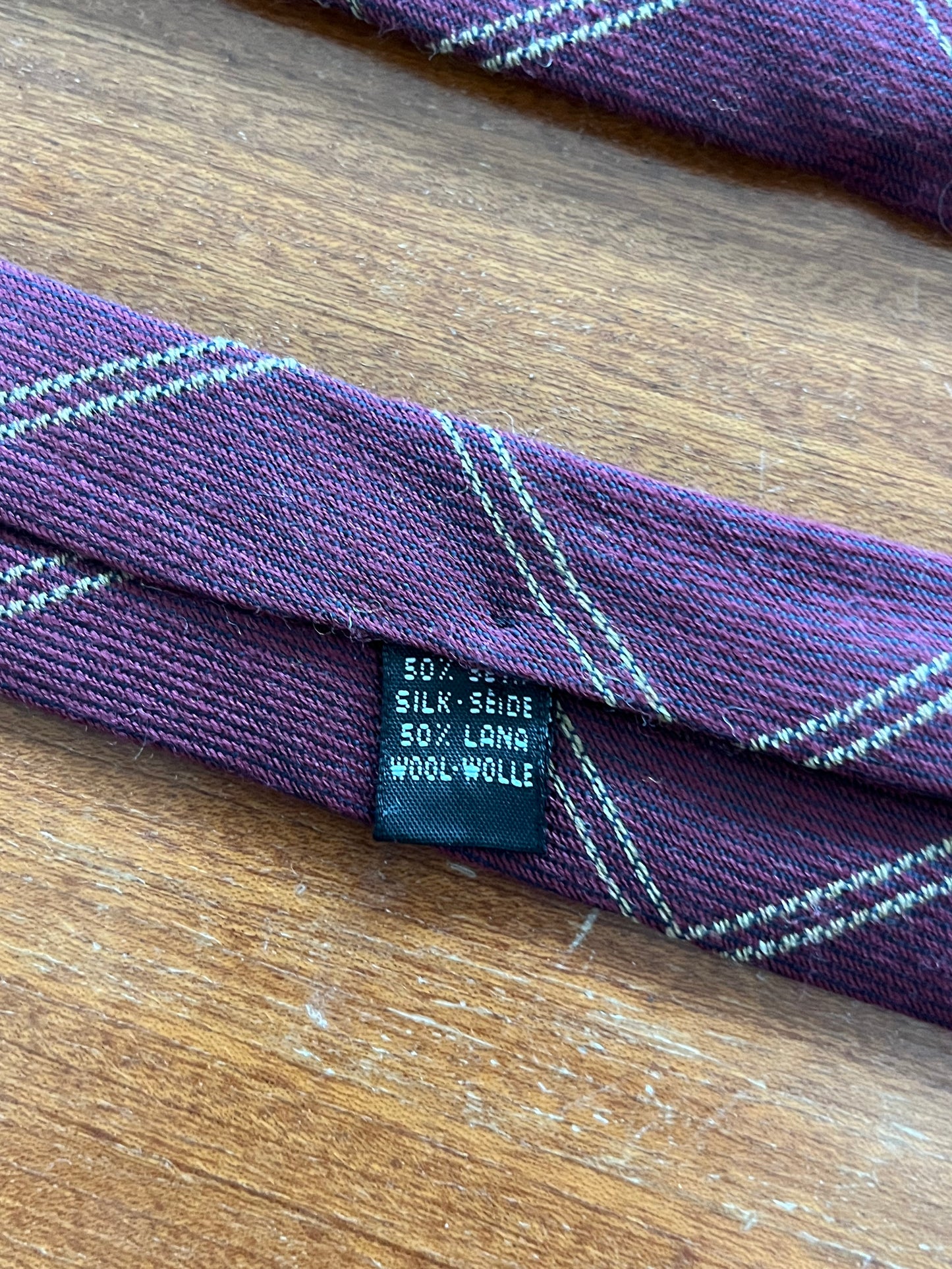 Cravatta anni ‘70 a rombi