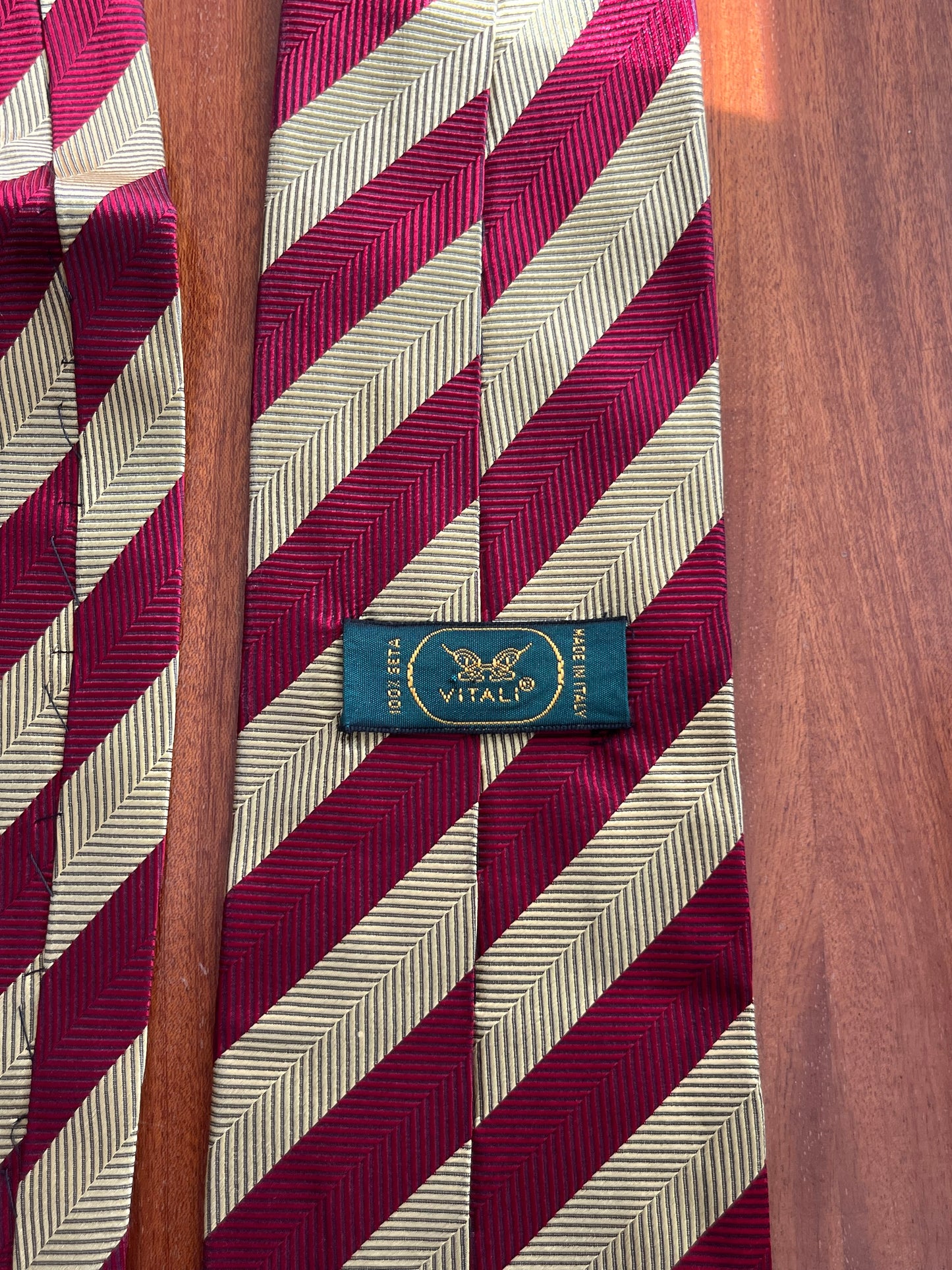 Cravatta anni ‘80 regimental