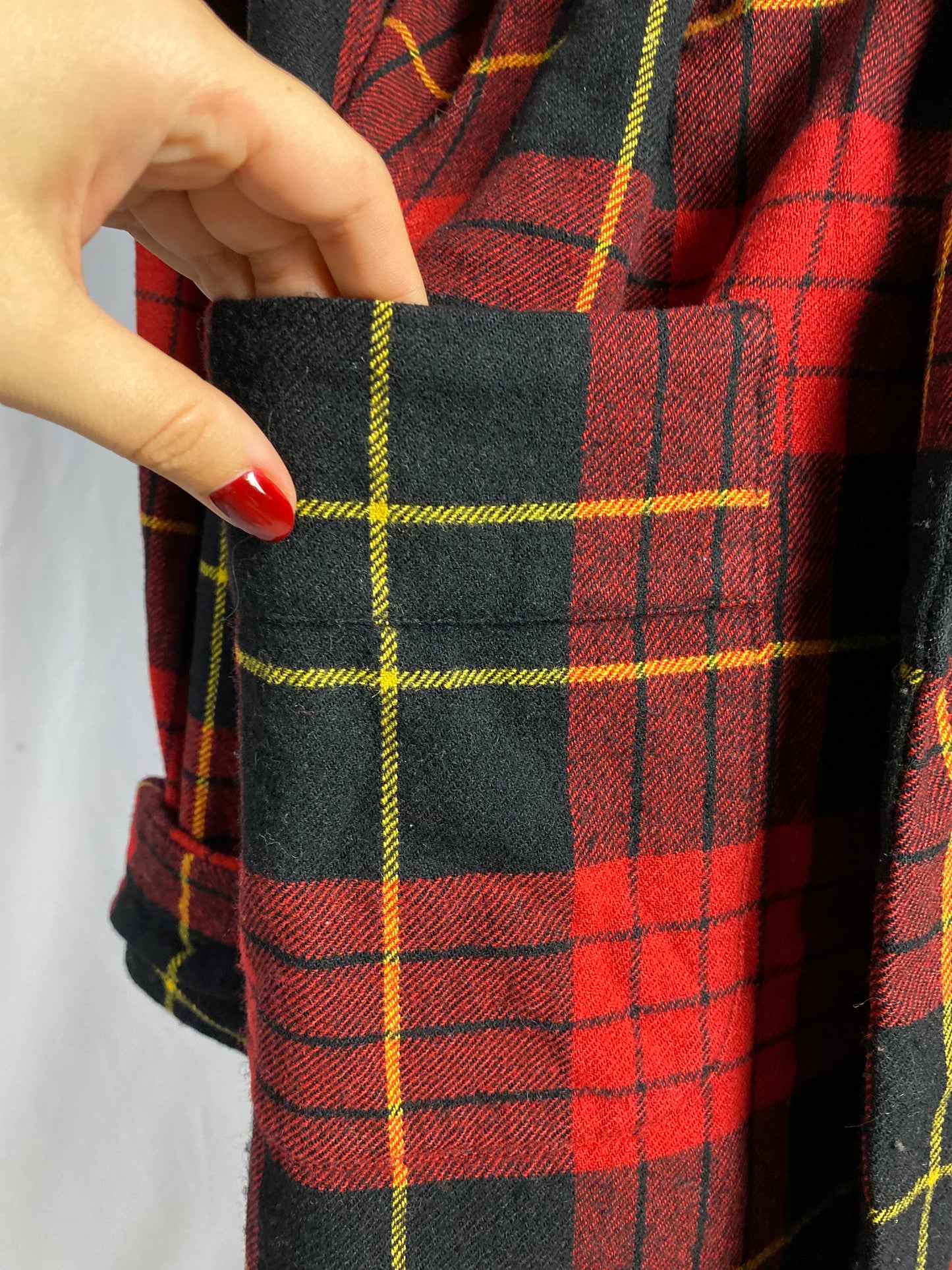 Vestaglia da camera tartan taglia M-L