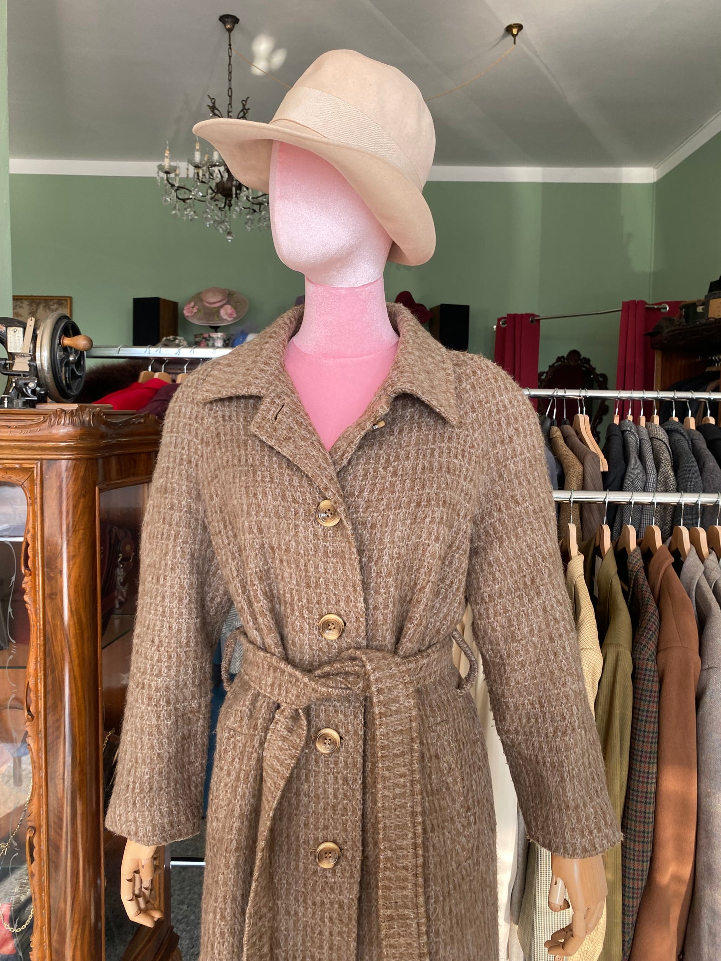 Cappotto anni ‘80 nocciola - TG. 40/42