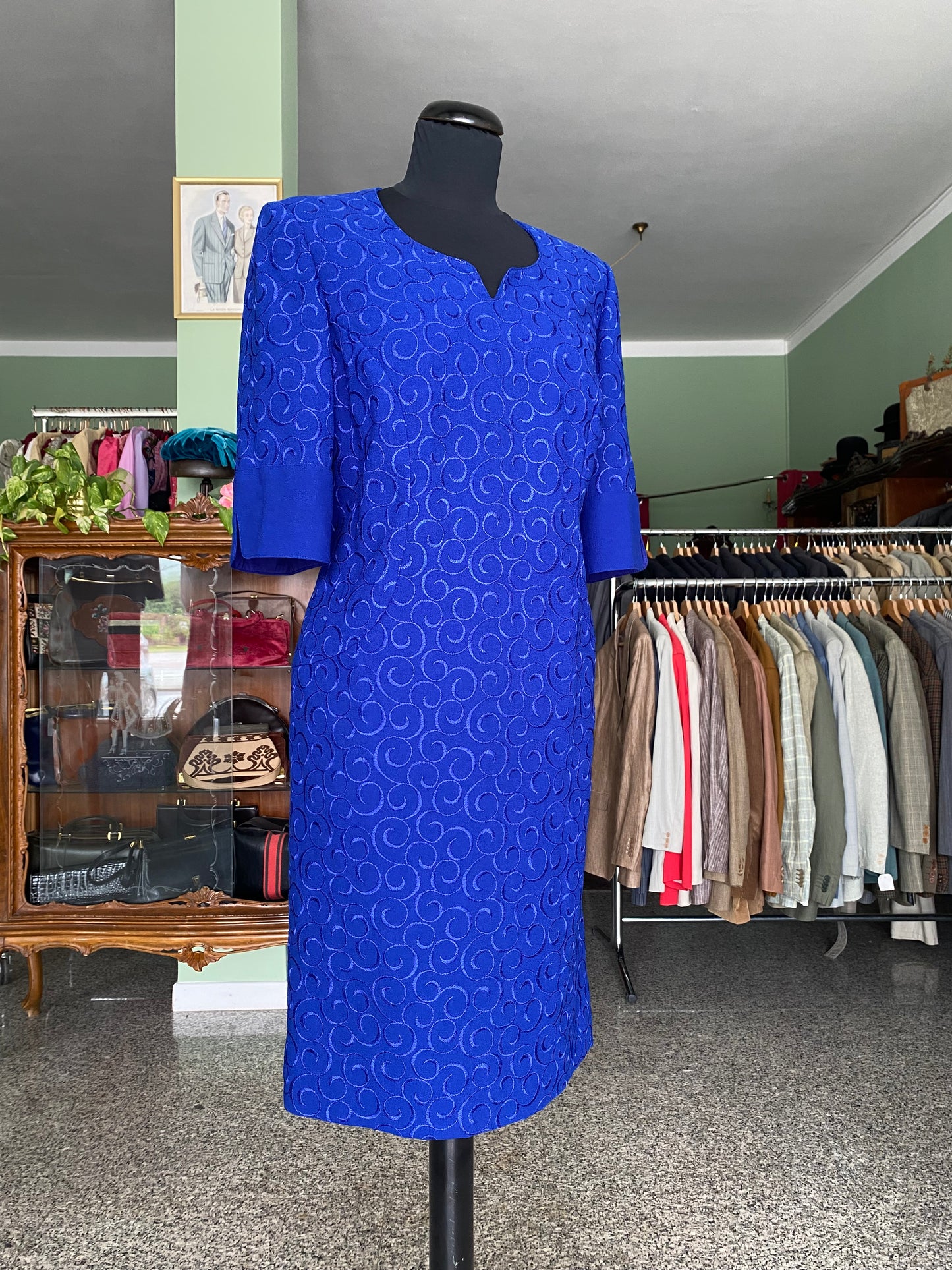 Abito elegante blu Royal - TG. 42/44 circa