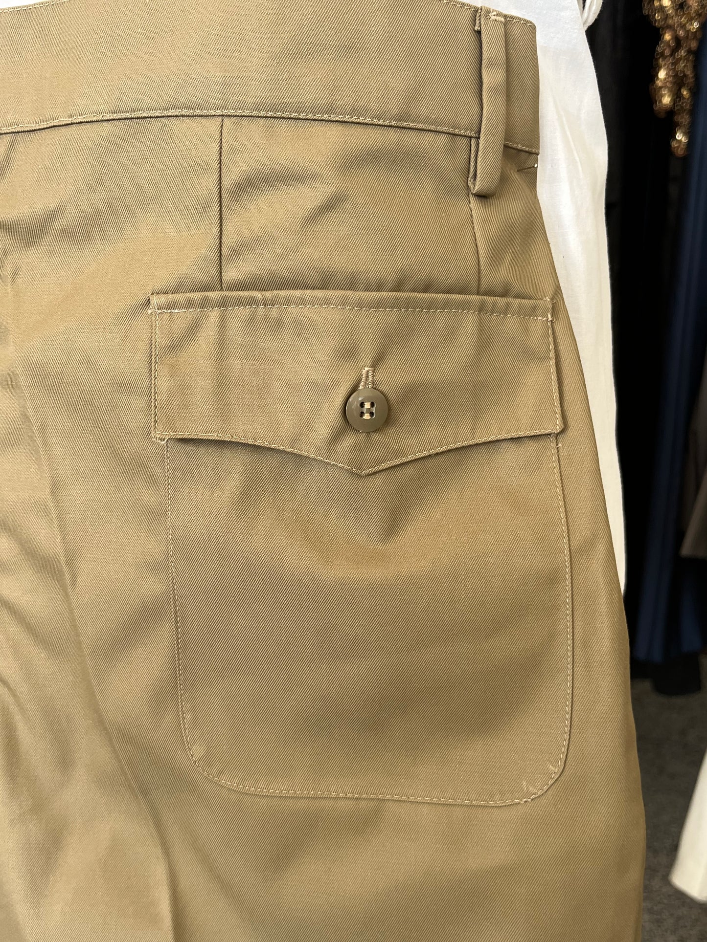 Calzoncini militari in cotone tg. 50 NOS