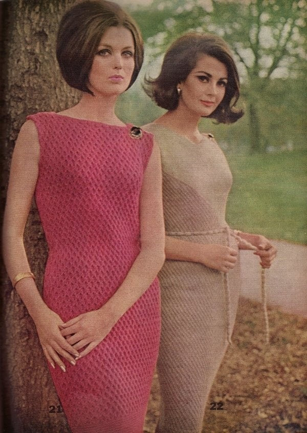 Abito anni ‘60 crochet - TG. 38/40