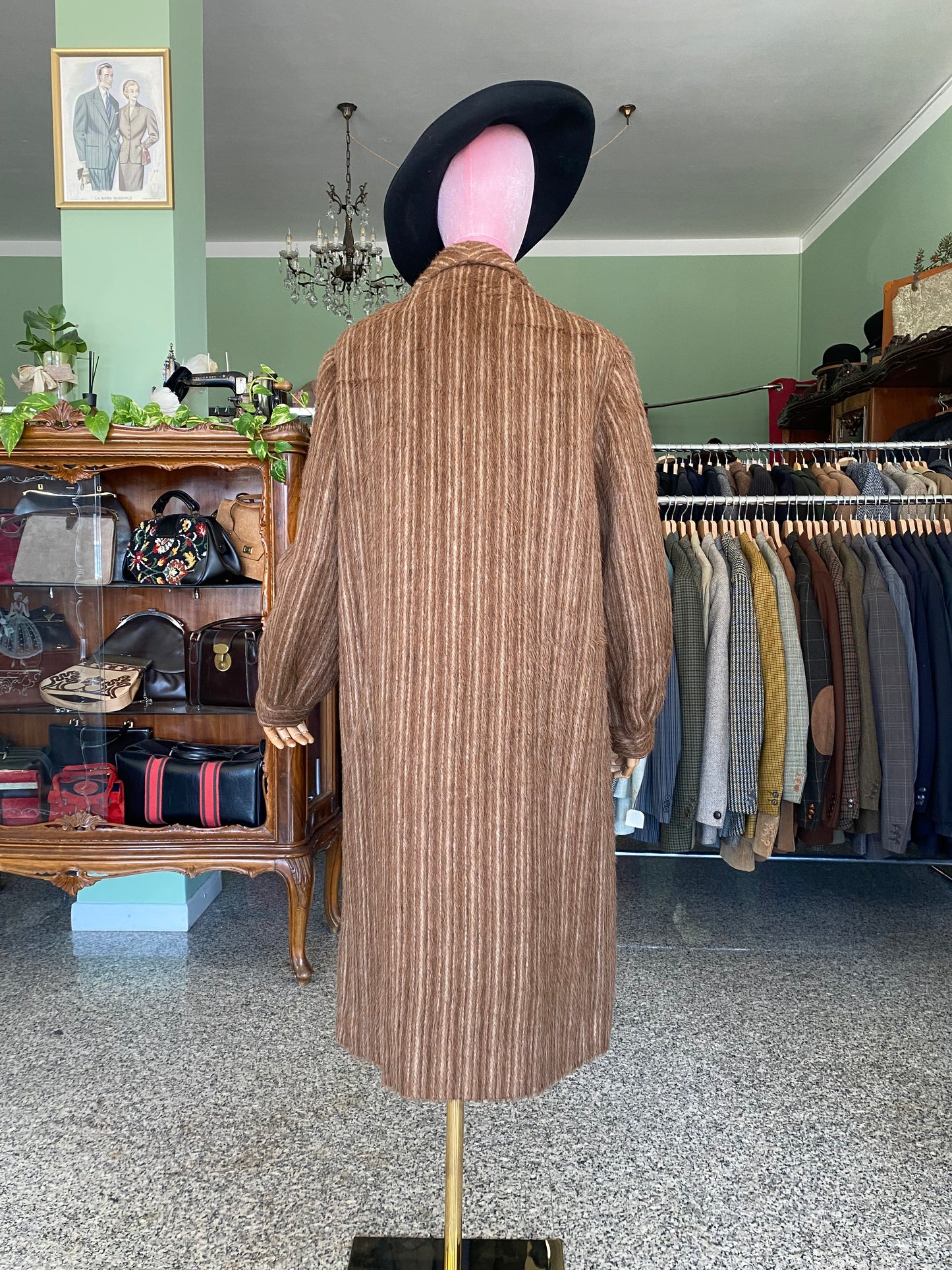 Cappotto anni ‘80 doppiopetto - TG. 48