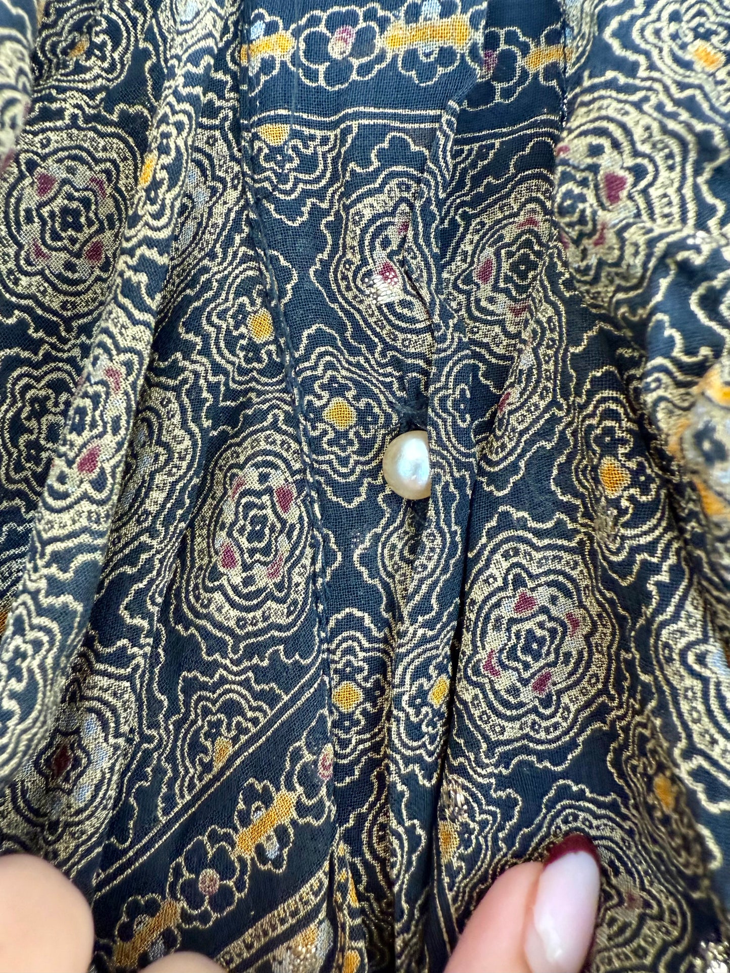 Camicia anni ‘70 con rouches - TG. 44