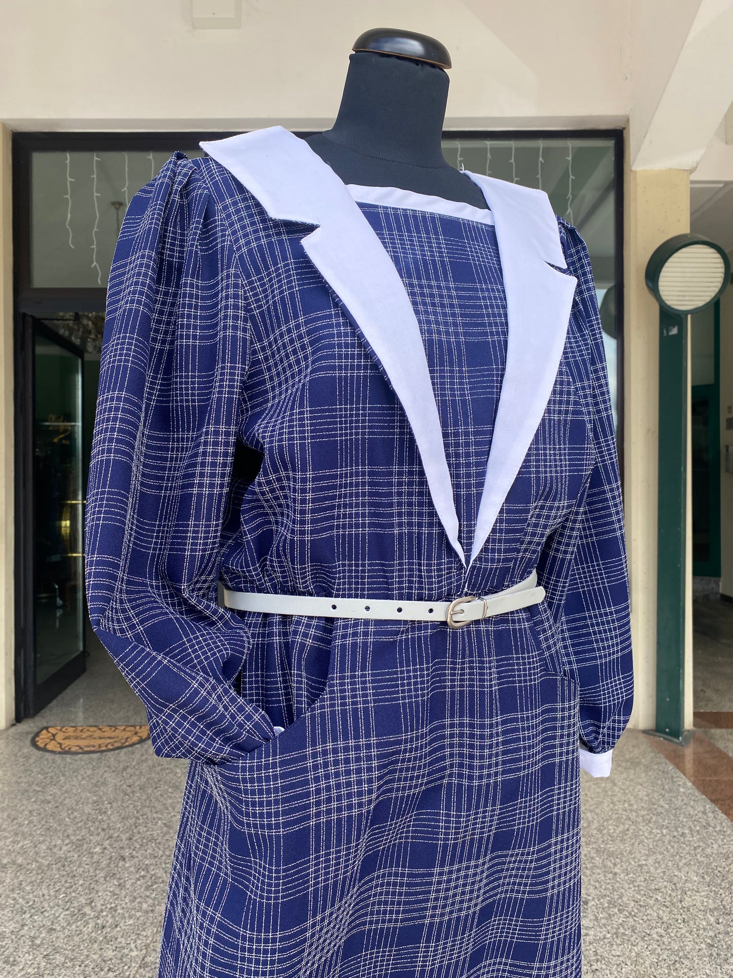 Abito anni ‘80 stile marinaretta - TG. 44 circa