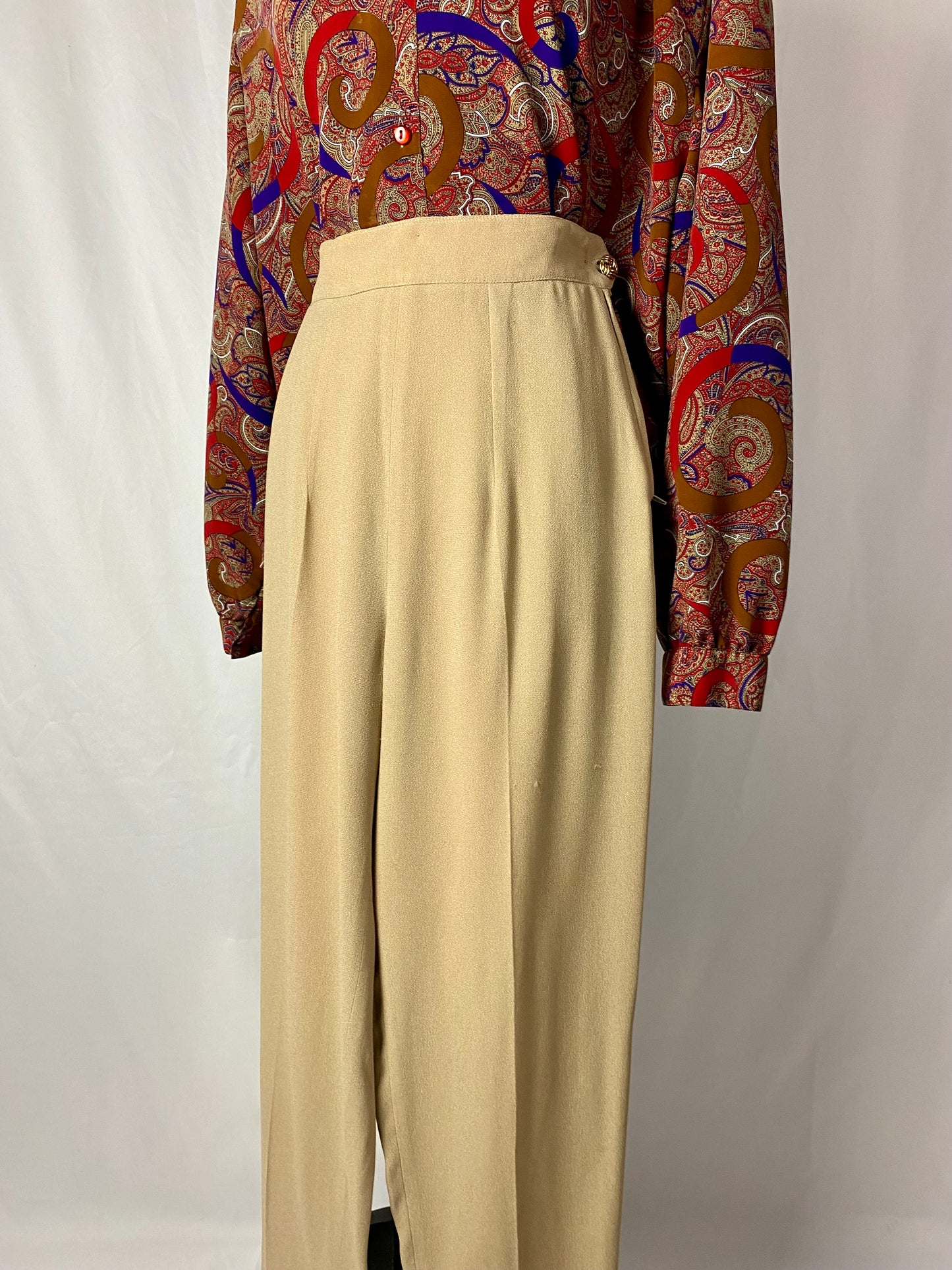 Pantaloni color crema - TG. 38/40