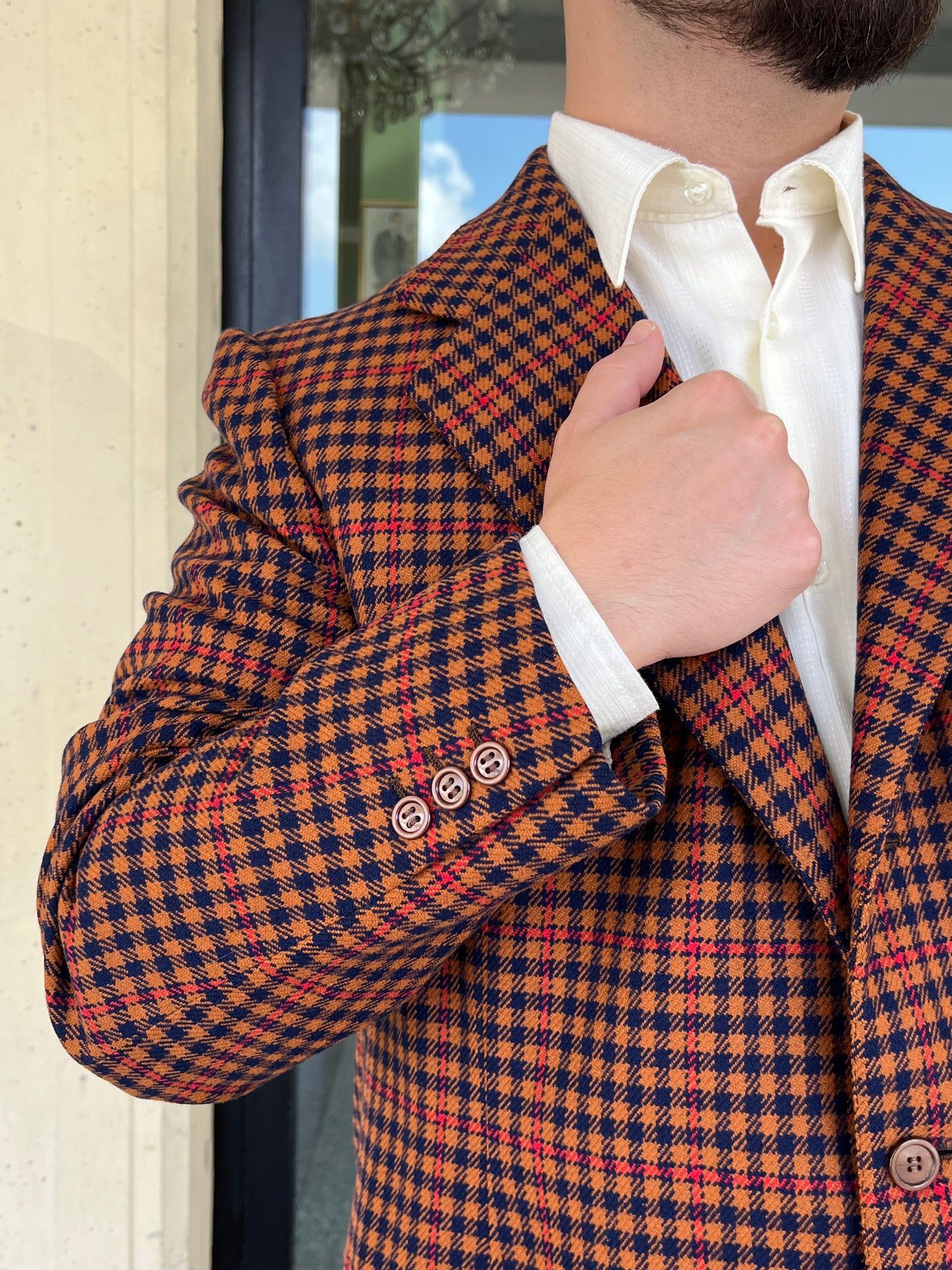 Giacca anni '80 sartoriale tg. 54