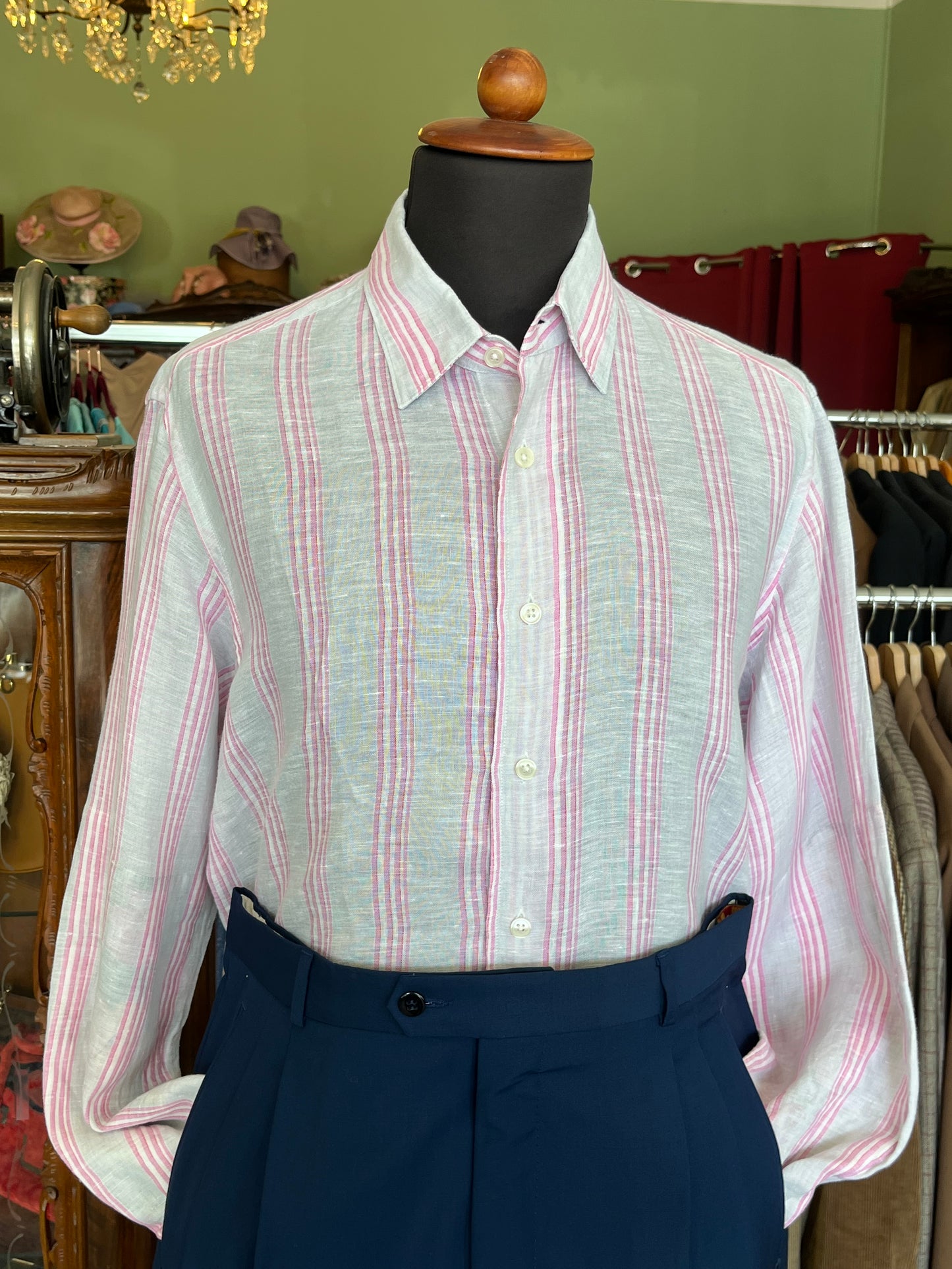 Camicia puro lino tg. S-M