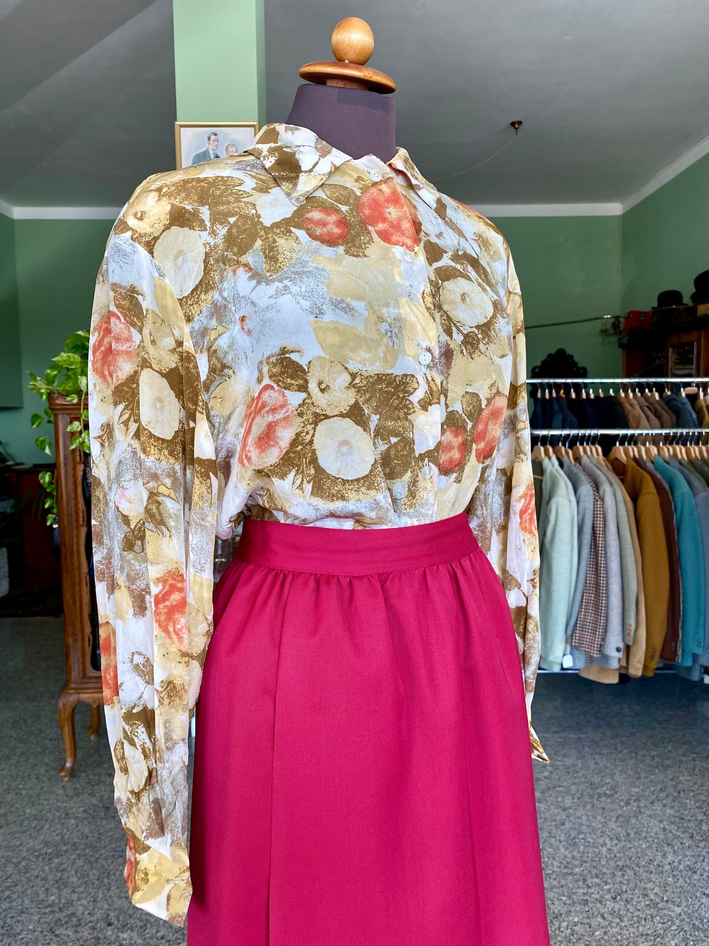 Camicia in crepe di seta - TG. 48/50