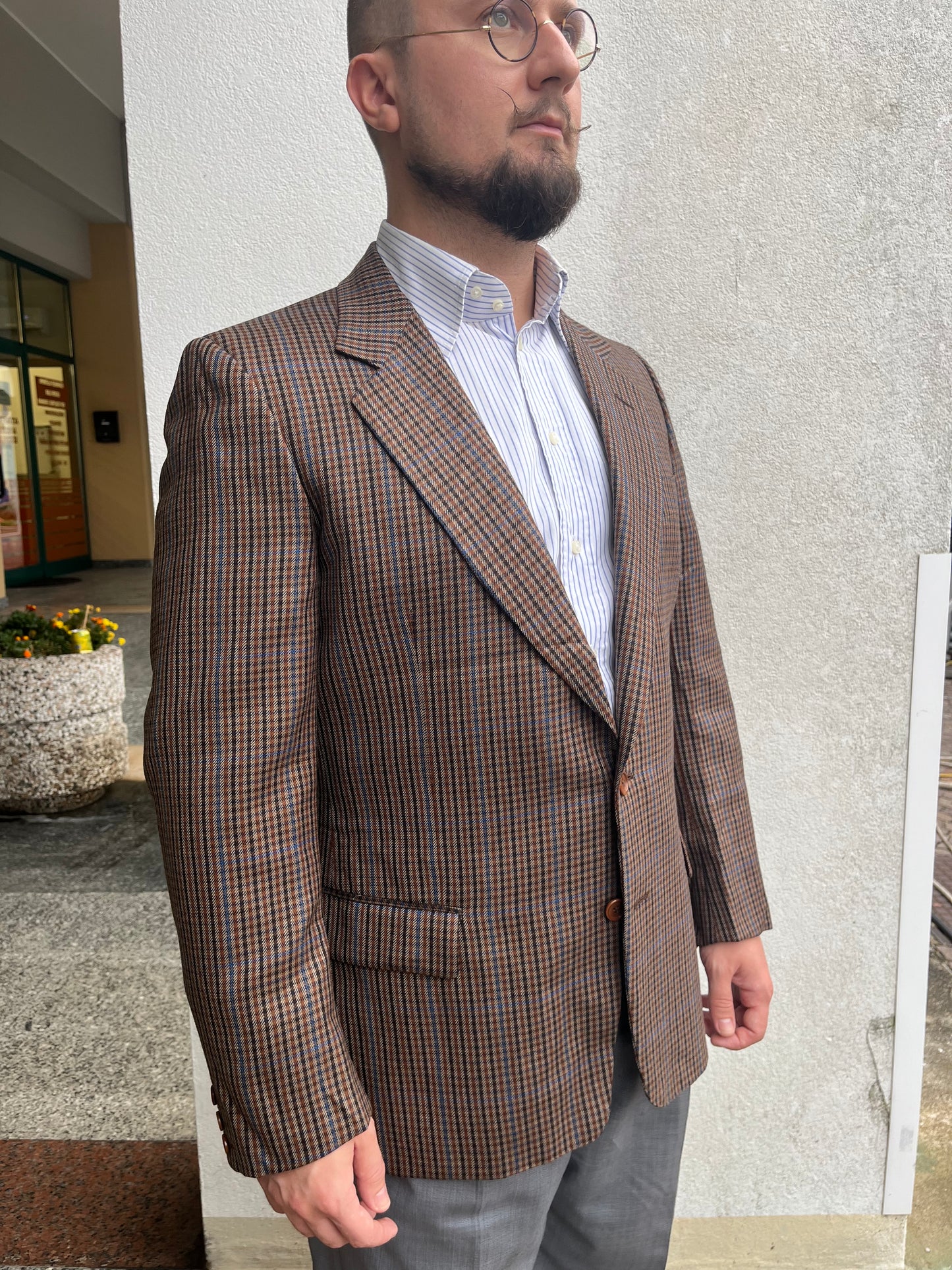 Giacca anni '80 pura lana