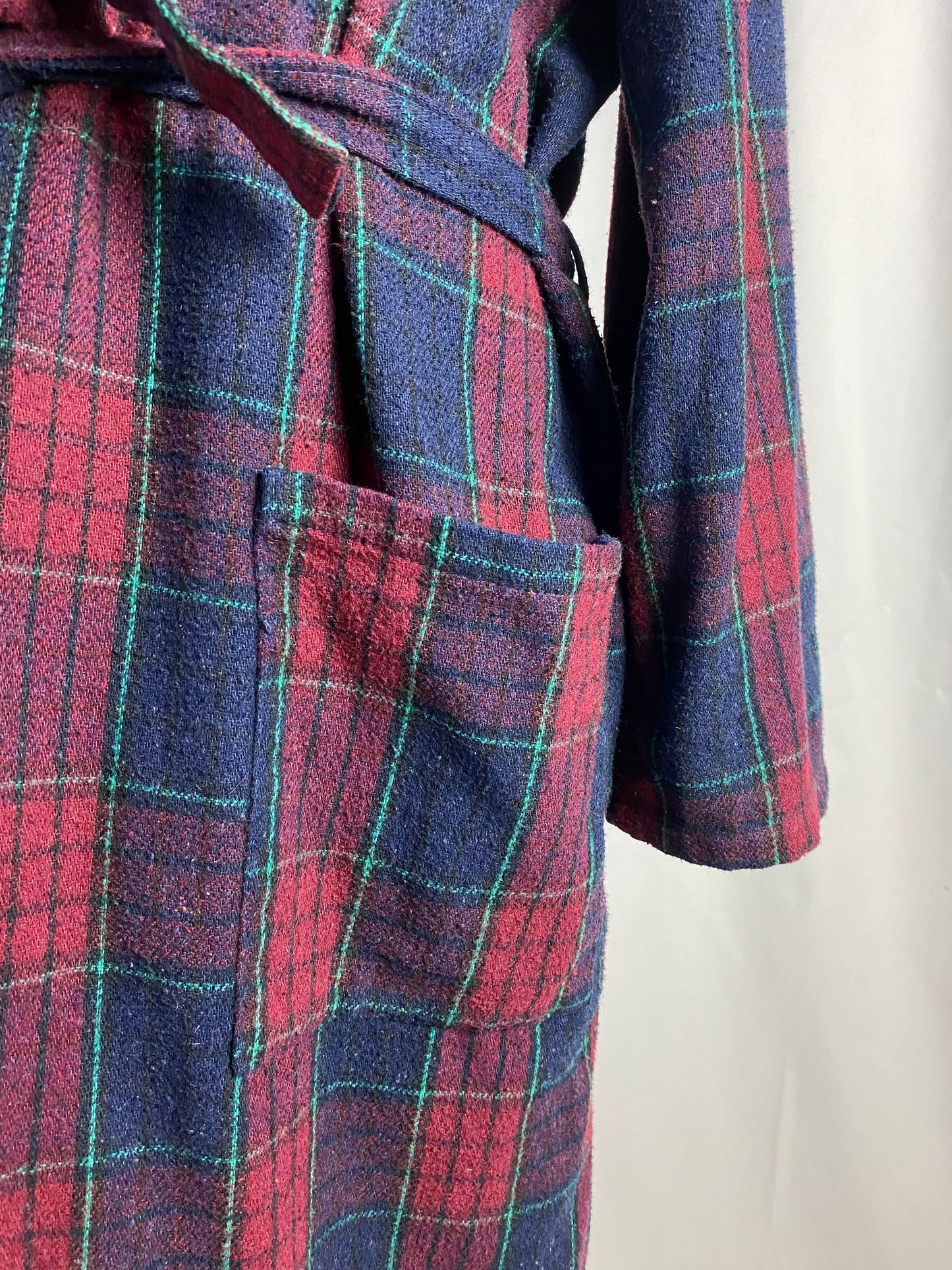 Vestaglia da camera a quadri L-XL
